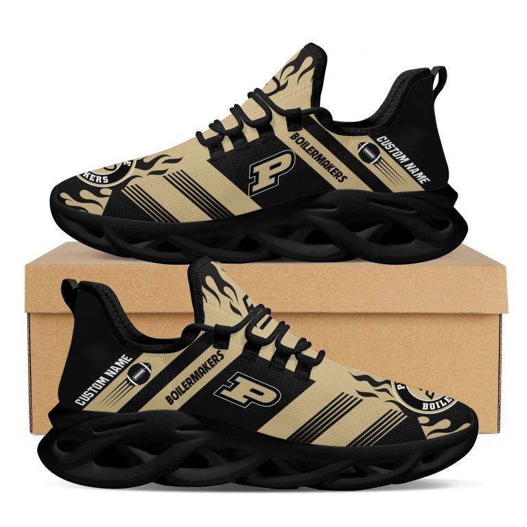 Ideafootwear Purdue Boilermakers Max Soul Shoes Sneakers For Men And Women