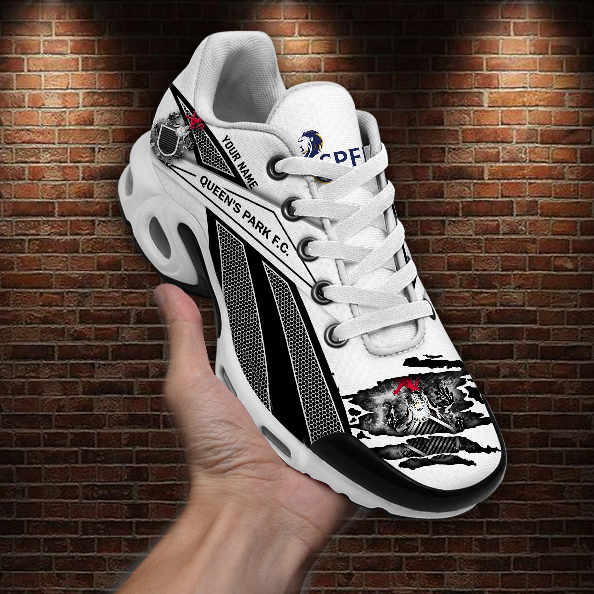 Ideafootwear Queen's Park F.C. TN Shoes Sneakers For Men And Women