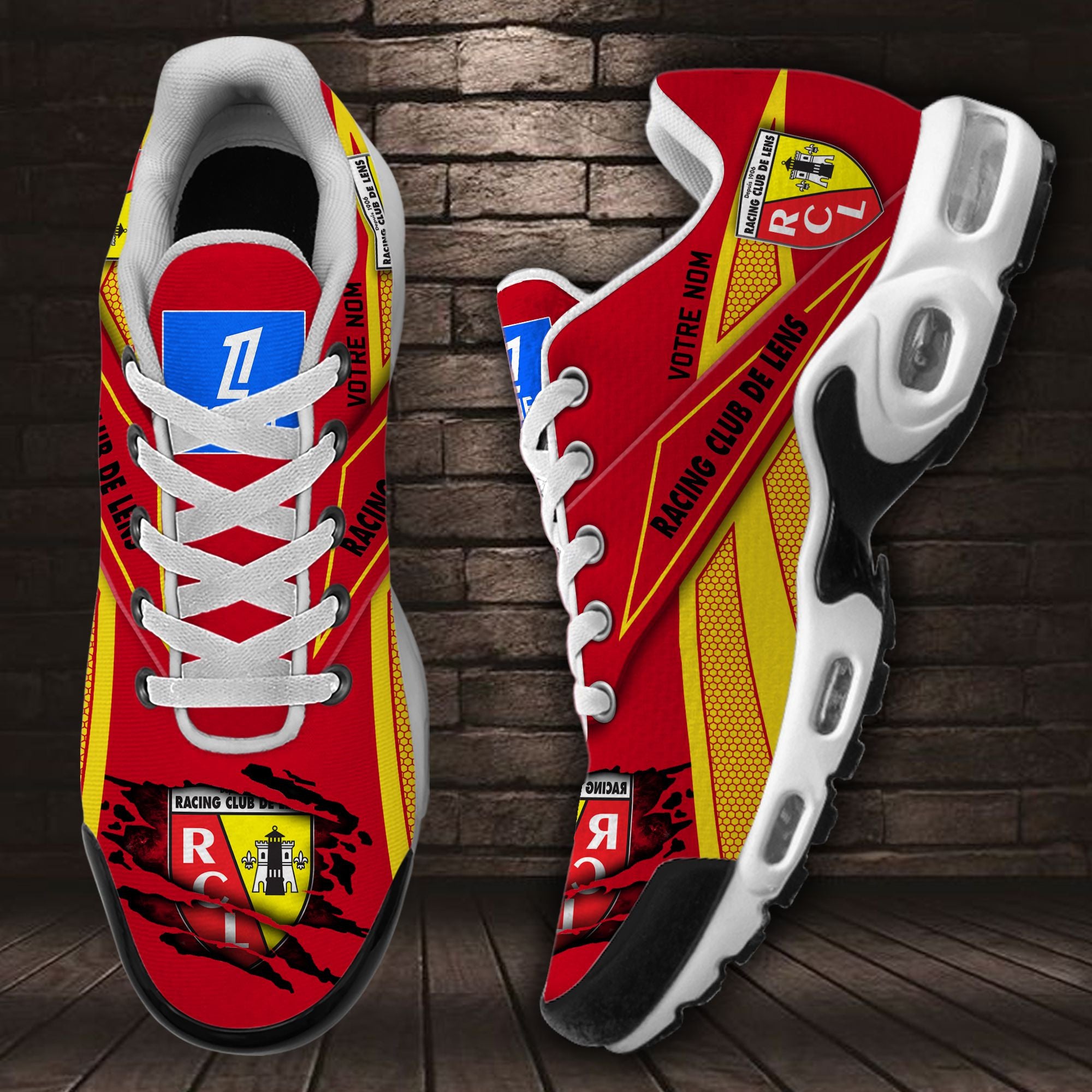 Ideafootwear Racing Club de Lens TN Shoes Sneakers For Men And Women