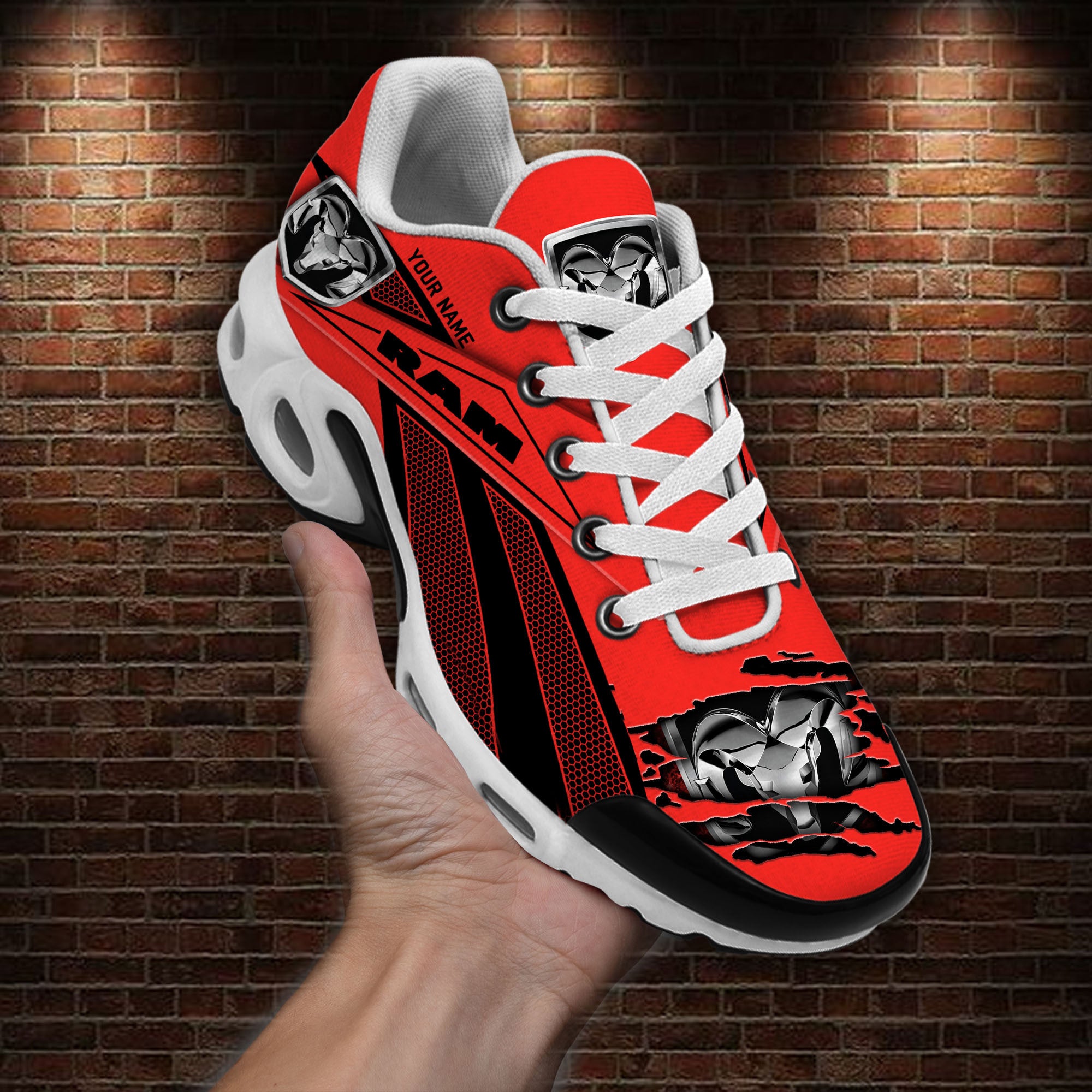Ideafootwear Ram Truck TN Shoes Sneakers For Men And Women