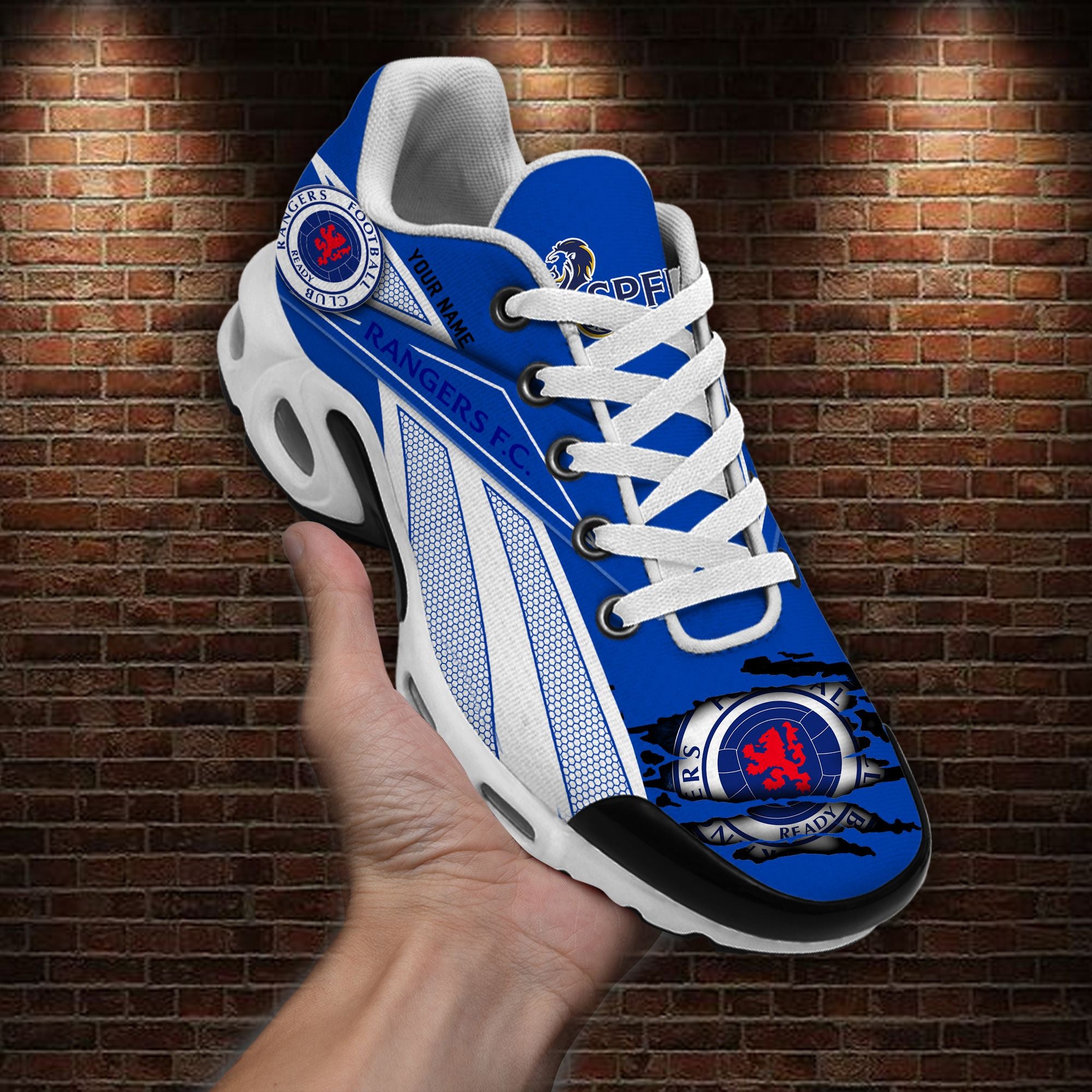Ideafootwear Rangers F.C. TN Shoes Sneakers For Men And Women