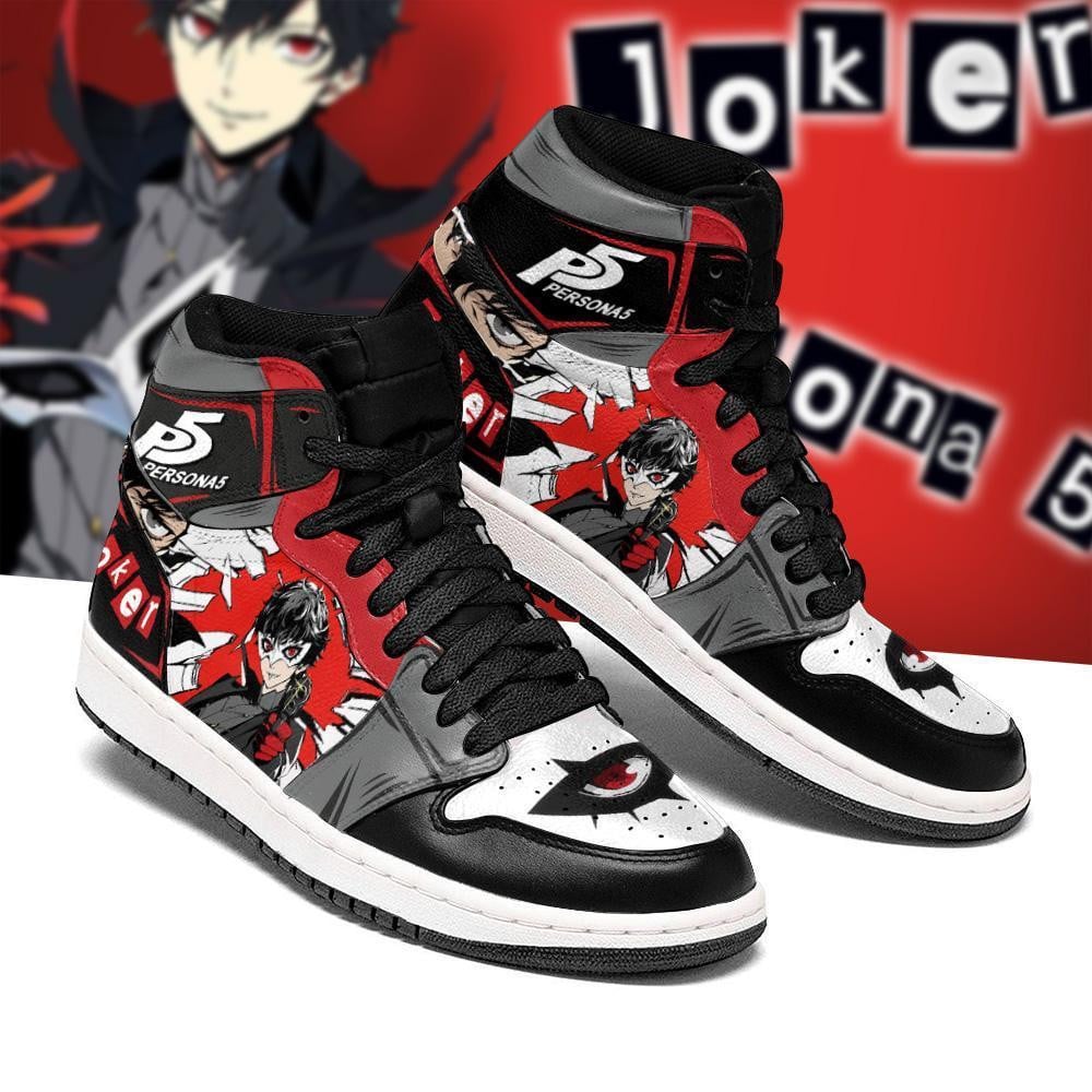 Ideafootwear Ren Joker Amamiya AJ1 High Sneakers Shoes For Men And Women