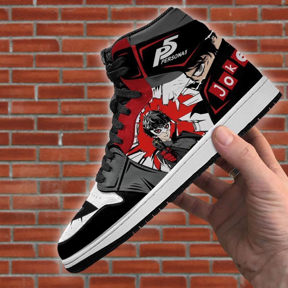 Ideafootwear Ren Joker Amamiya AJ1 High Sneakers Shoes For Men And Women