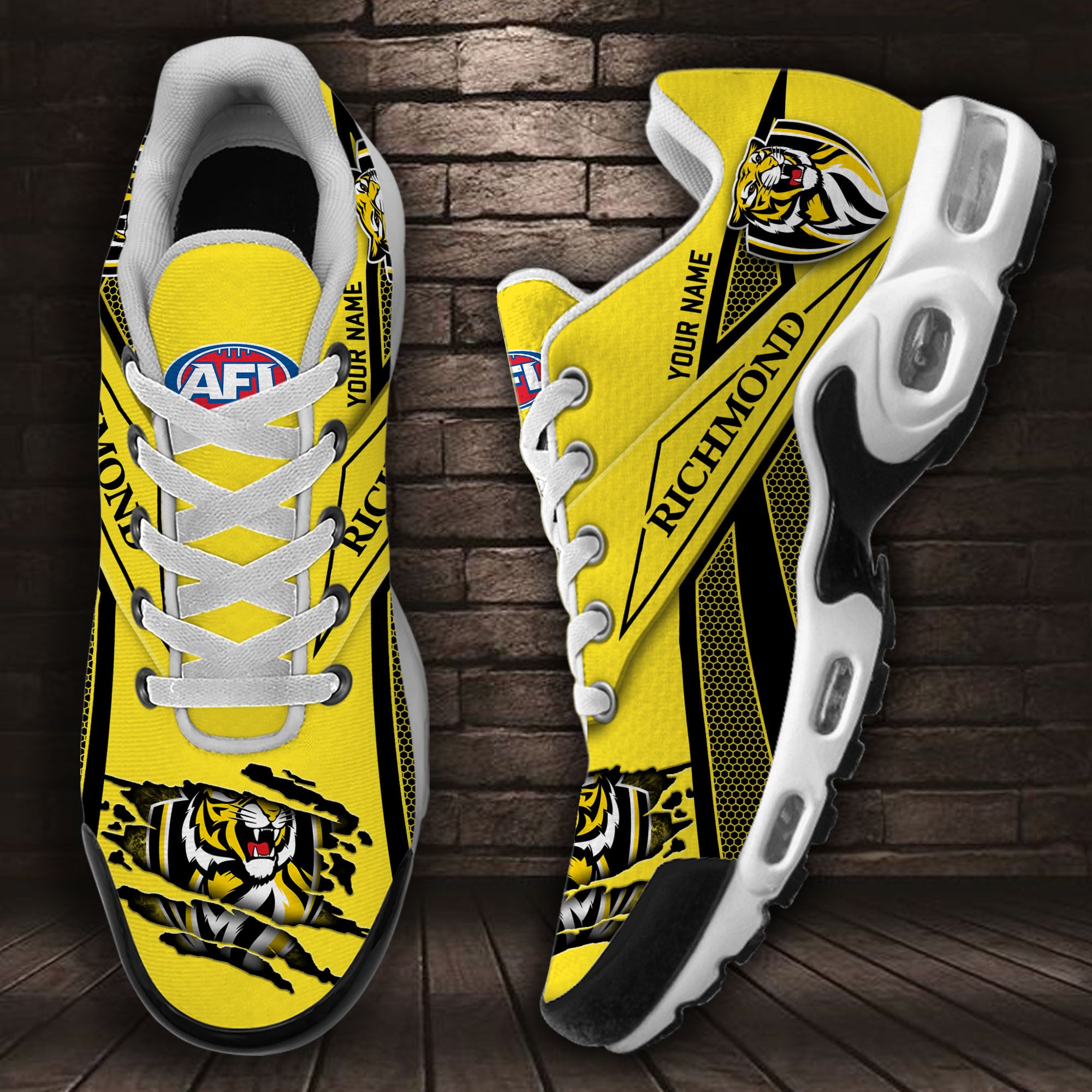 Ideafootwear Richmond Football Club TN Shoes Sneakers For Men And Women