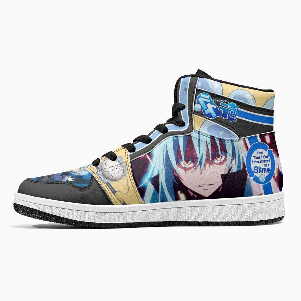 Ideafootwear Rimuru Tempest AJ1 High Sneakers Shoes For Men And Women