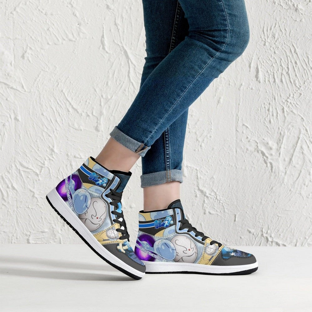 Ideafootwear Rimuru Tempest AJ1 High Sneakers Shoes For Men And Women