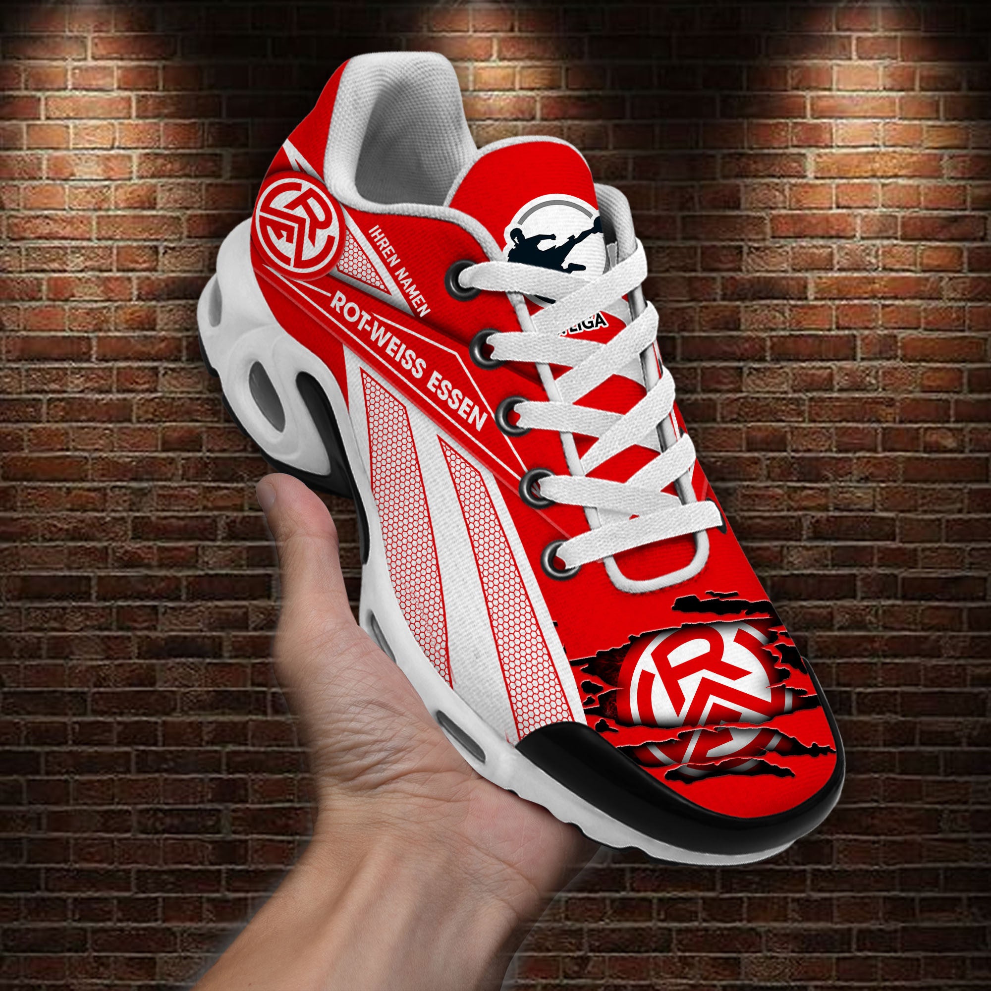 Ideafootwear Rot-Weiss Essen e.V TN Shoes Sneakers For Men And Women