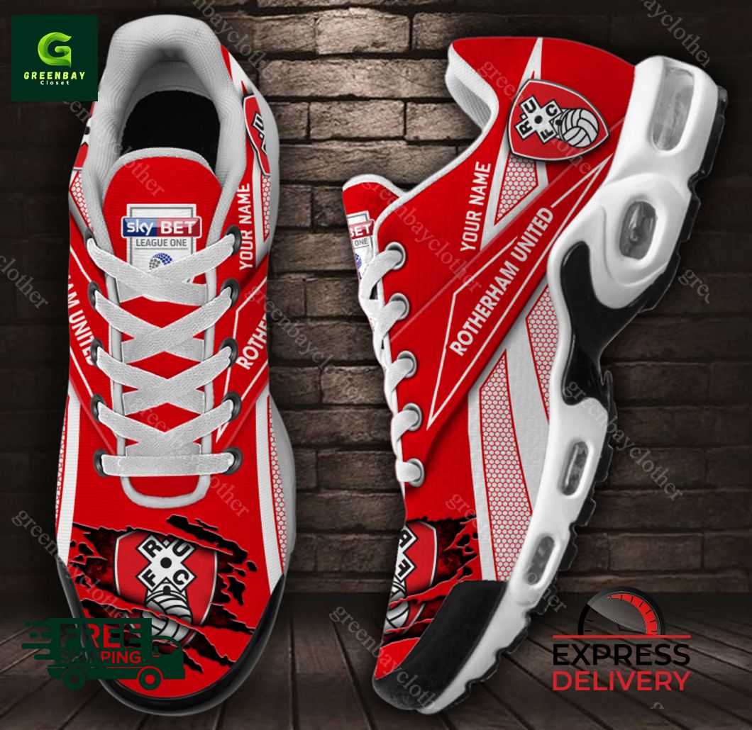 Ideafootwear Rotherham United FC TN Shoes Sneakers For Men And Women