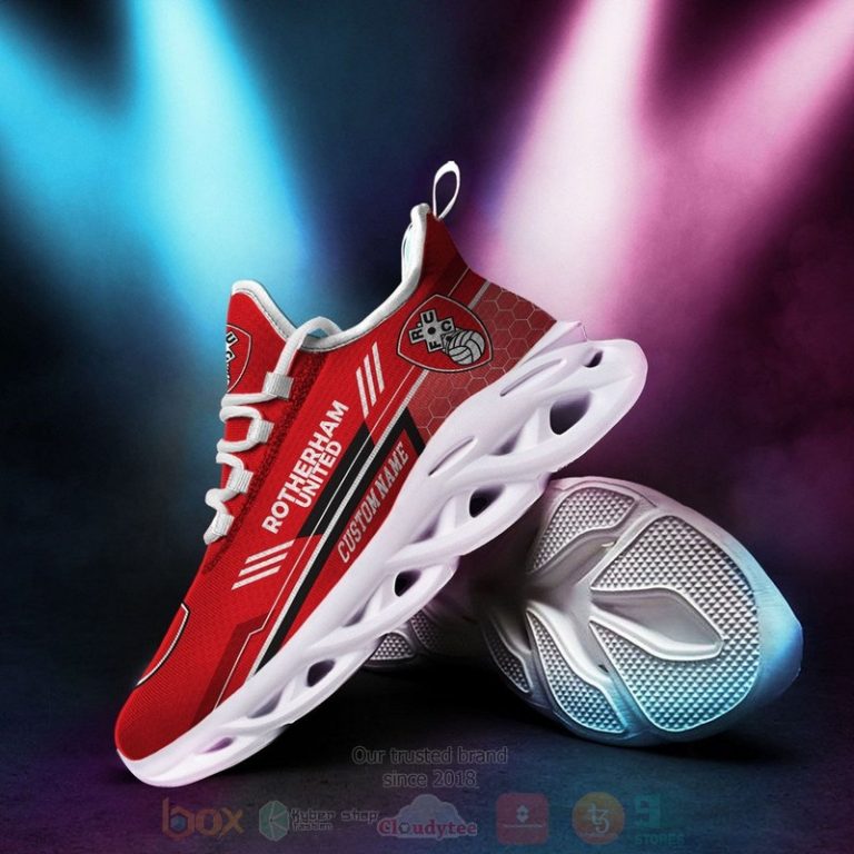 Ideafootwear Rotherham United Max Soul Shoes Sneakers For Men And Women