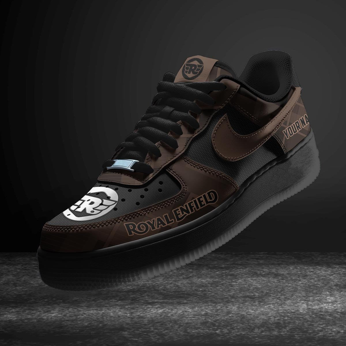 Ideafootwear Royal Enfield Air Low-Top Sneakers Shoes For Men And Women 1