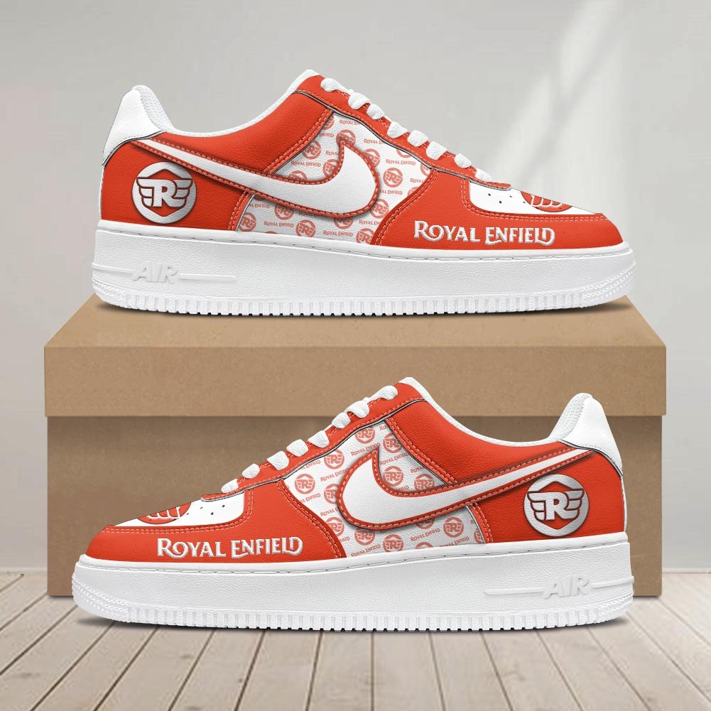 Ideafootwear Royal Enfield Air Low-Top Sneakers Shoes For Men And Women 1