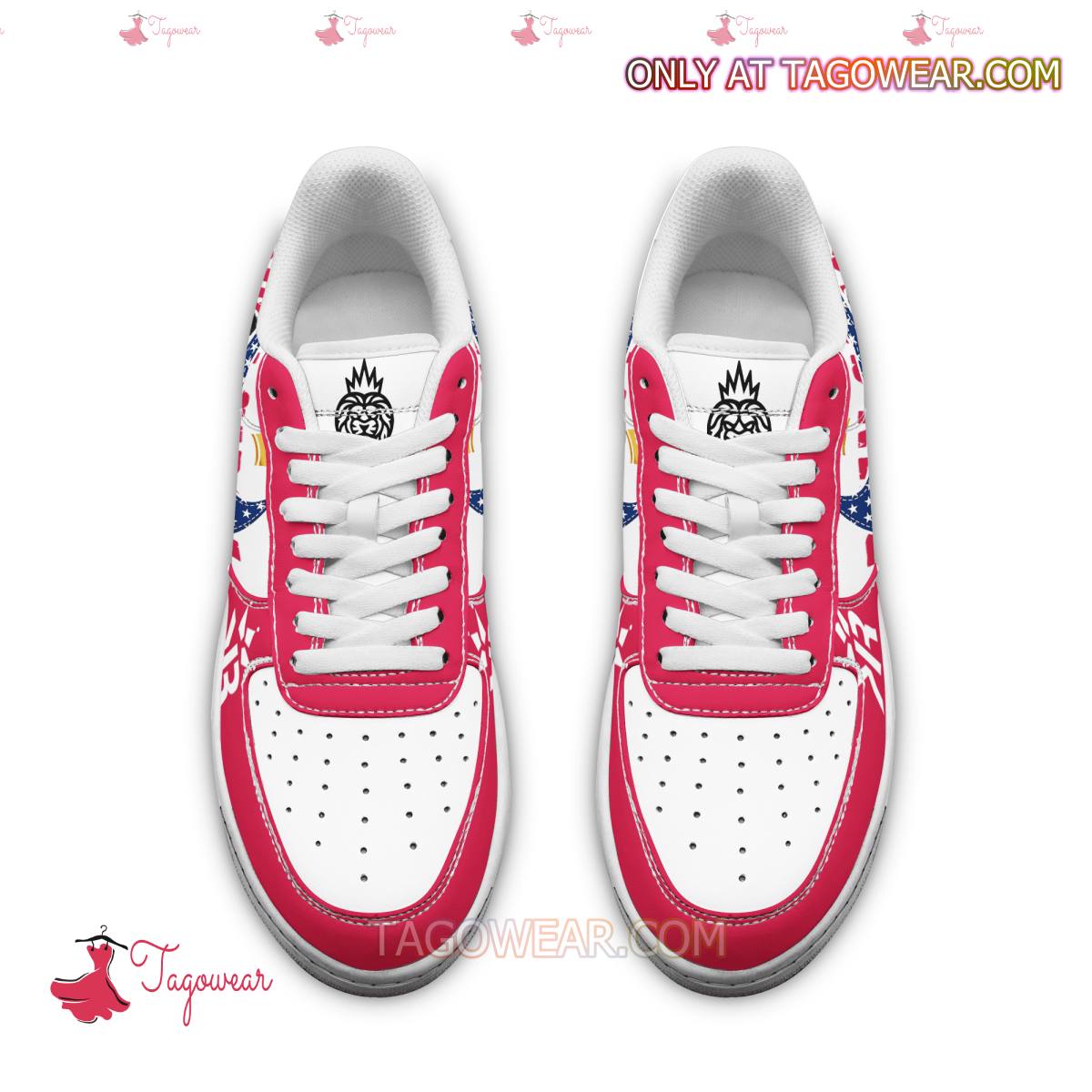 Ideafootwear Ryan Garcia Kingry Air Low-Top Sneakers Shoes For Men And Women 4