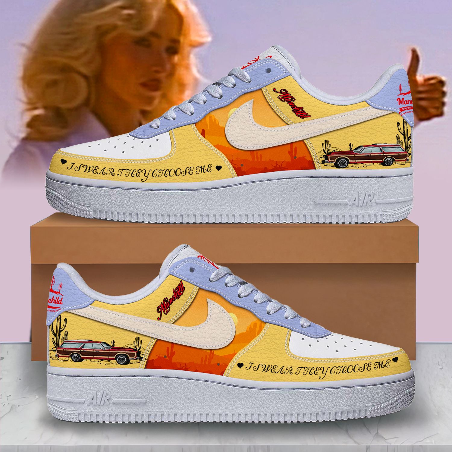 Ideafootwear Sabrina Carpenter Manchild Air Low-Top Sneakers Shoes For Men And Women 1