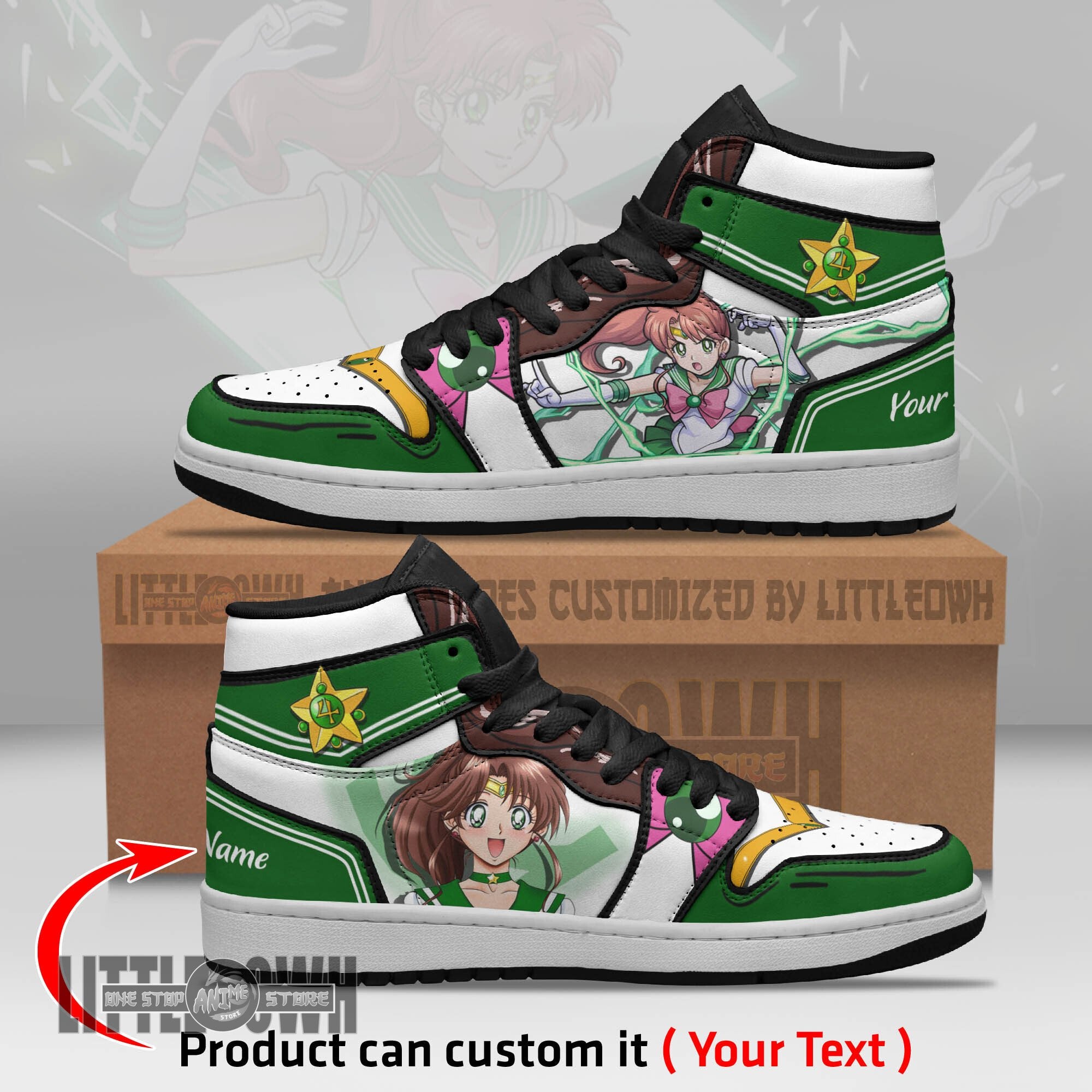 Ideafootwear Sailor Jupiter AJ1 High Sneakers Shoes For Men And Women