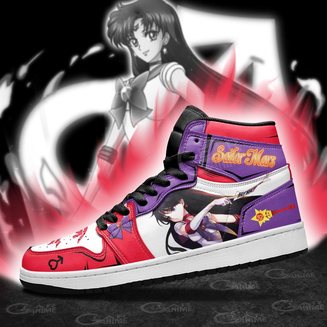 Ideafootwear Sailor Mars AJ1 High Sneakers Shoes For Men And Women