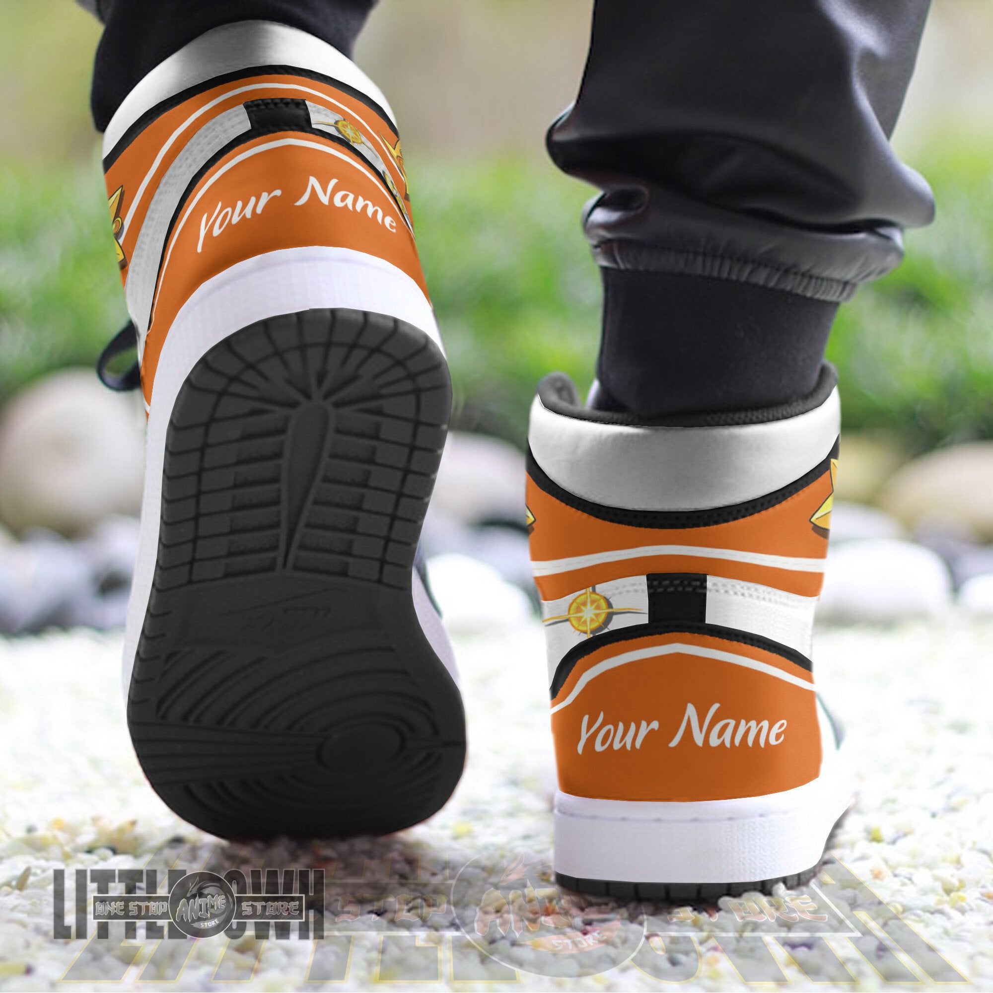 Ideafootwear Sailor Venus AJ1 High Sneakers Shoes For Men And Women