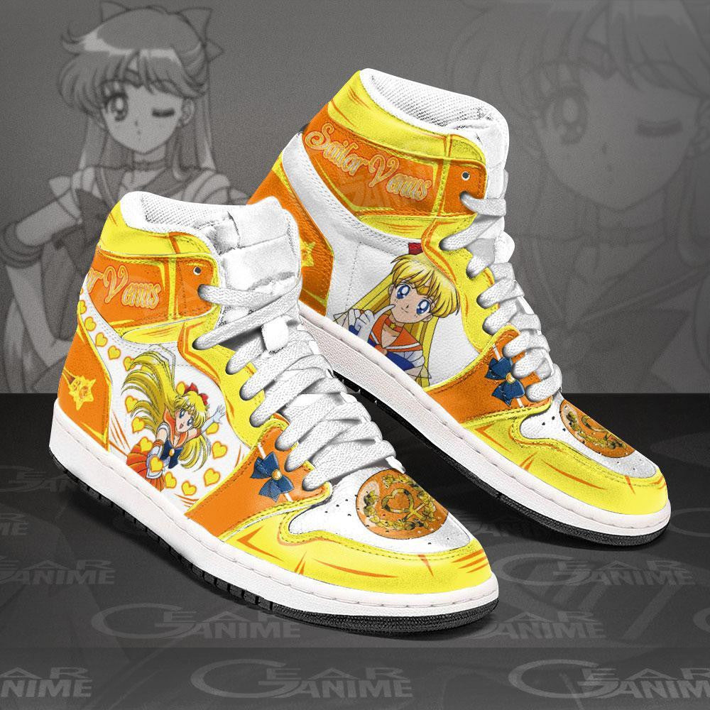 Ideafootwear Sailor Venus AJ1 High Sneakers Shoes For Men And Women