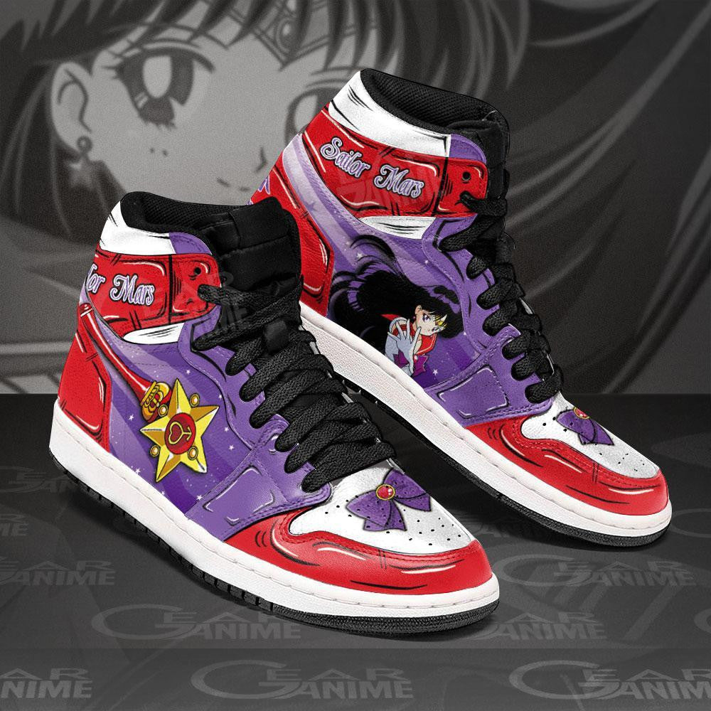 Ideafootwear Sailor Venus AJ1 High Sneakers Shoes For Men And Women