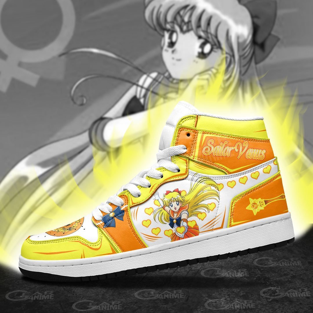 Ideafootwear Sailor Venus AJ1 High Sneakers Shoes For Men And Women
