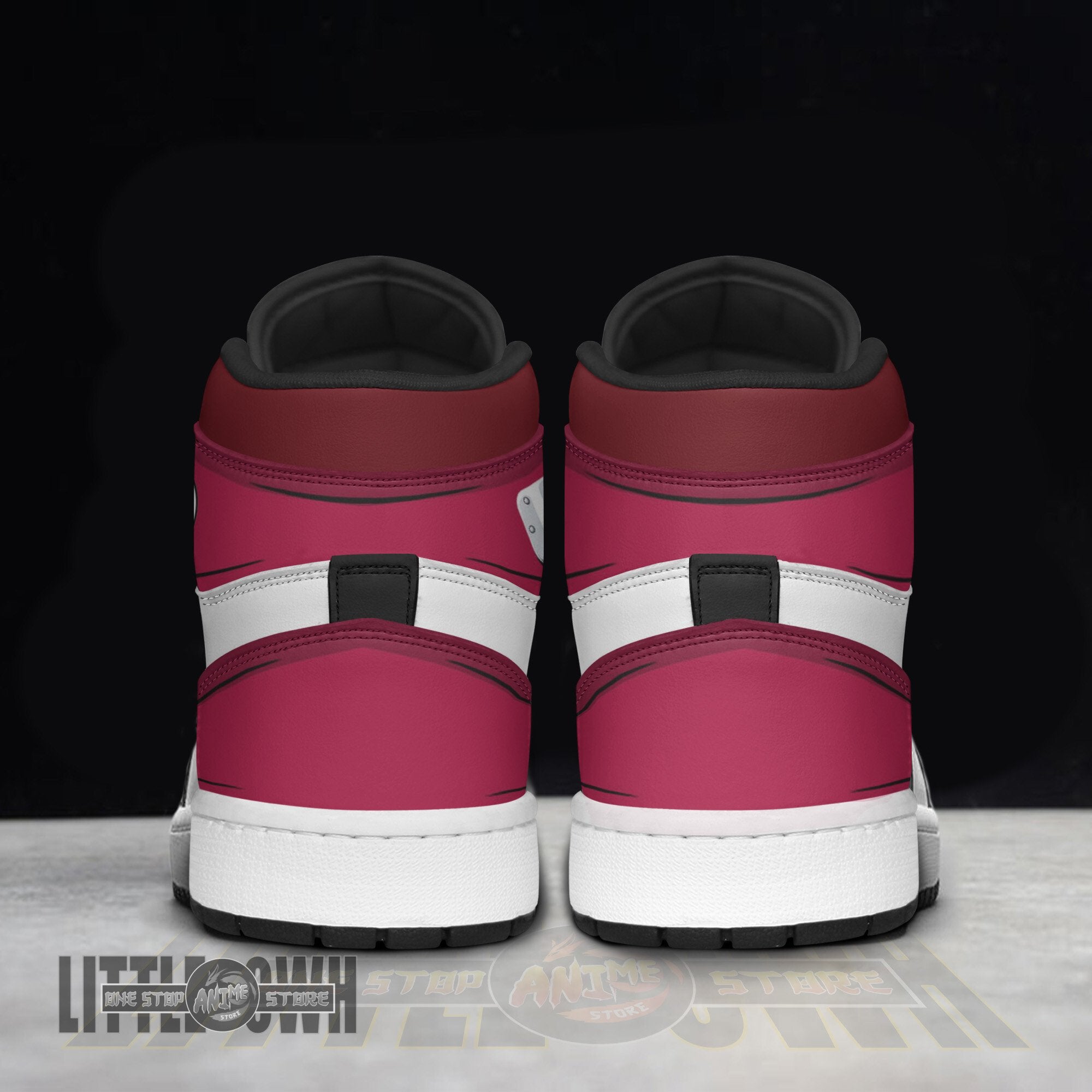 Ideafootwear Sakura Haruno AJ1 High Sneakers Shoes For Men And Women