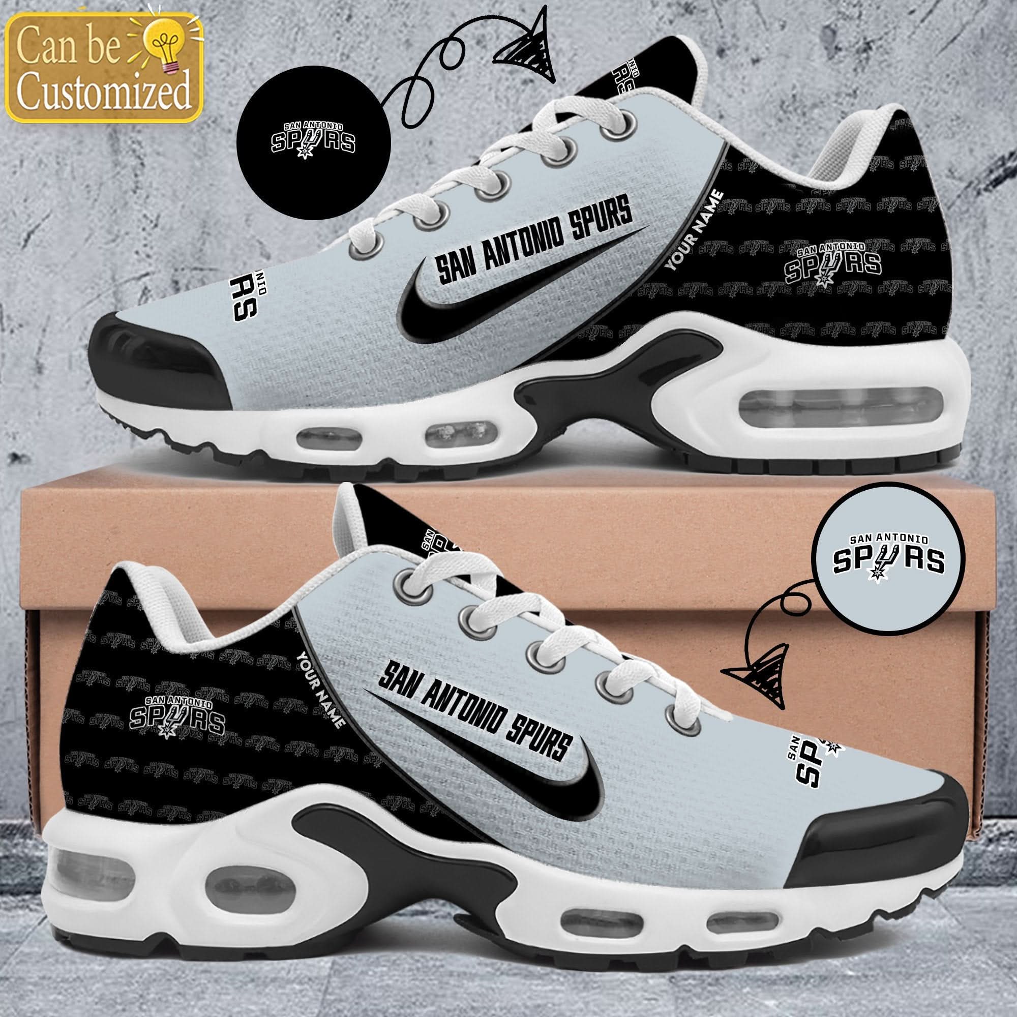 Ideafootwear San Antonio Spurs TN Shoes Sneakers For Men And Women