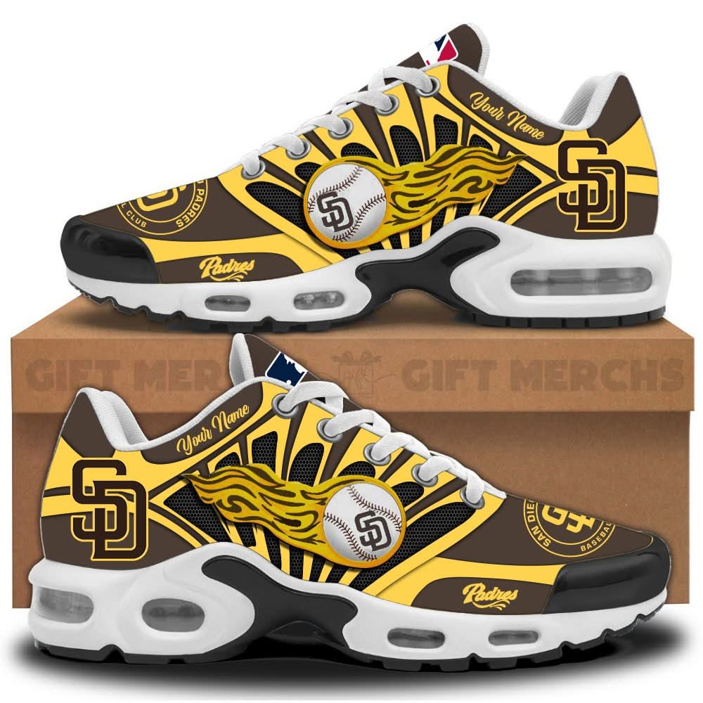 Ideafootwear San Diego Padres TN Shoes Sneakers For Men And Women