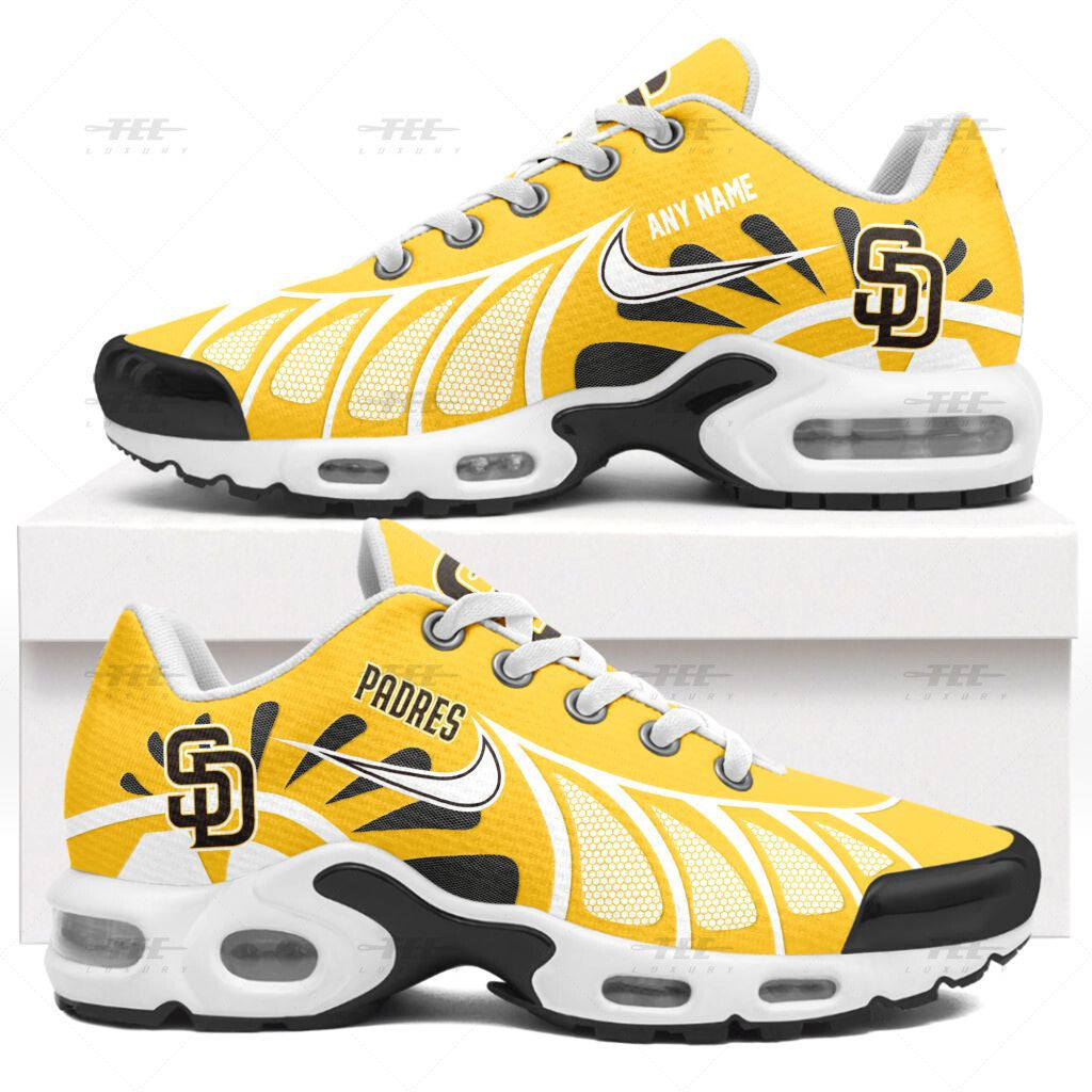 Ideafootwear San Diego Padres TN Shoes Sneakers For Men And Women