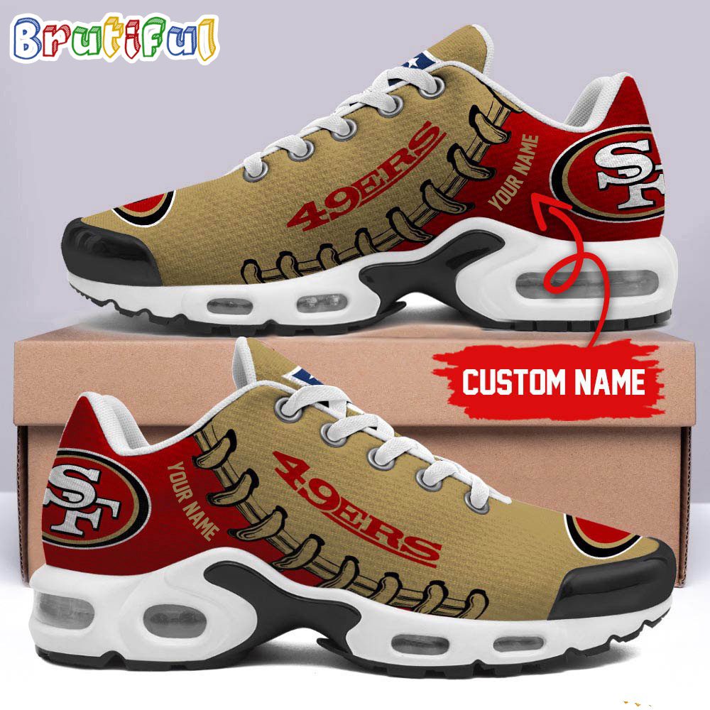 Ideafootwear San Francisco 49ers TN Shoes Sneakers For Men And Women