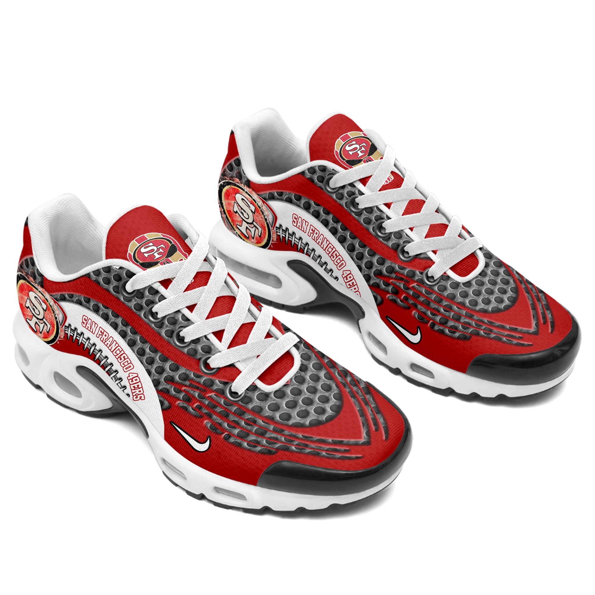 Ideafootwear San Francisco 49ers TN Shoes Sneakers For Men And Women
