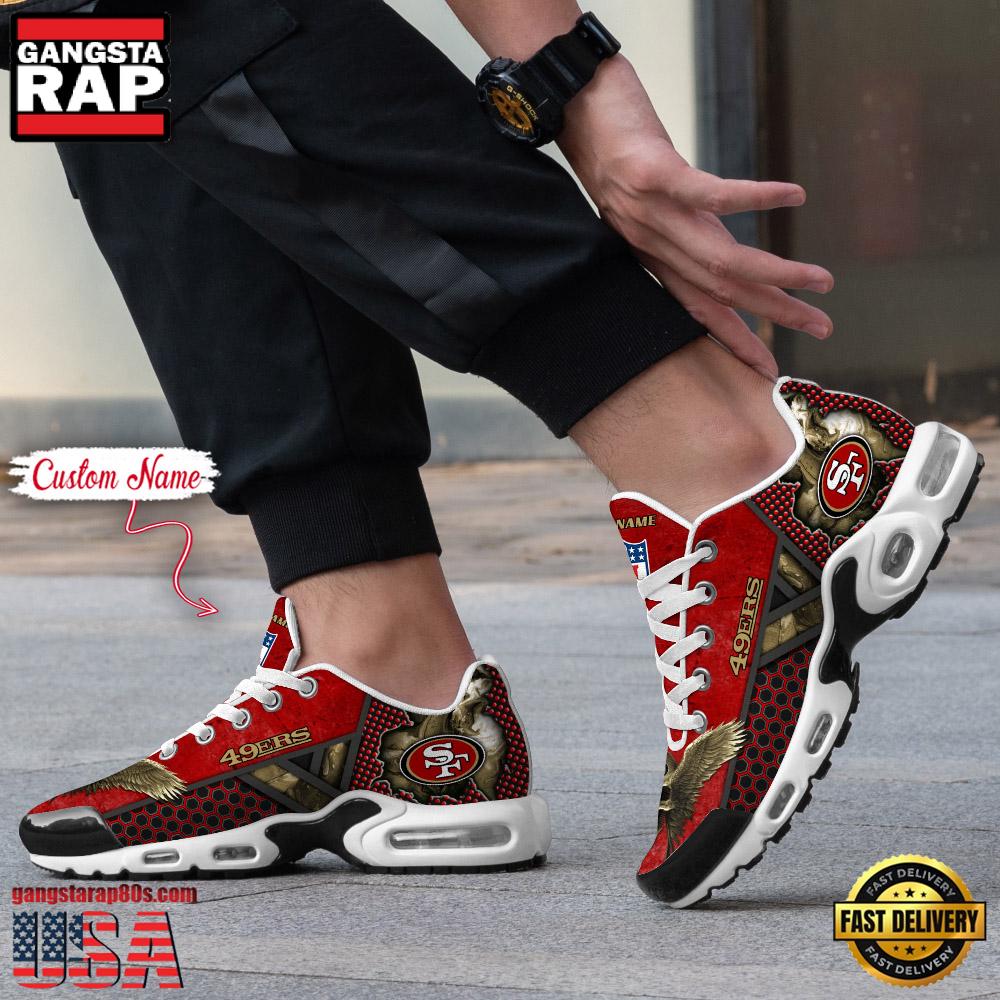 Ideafootwear San Francisco 49ers TN Shoes Sneakers For Men And Women