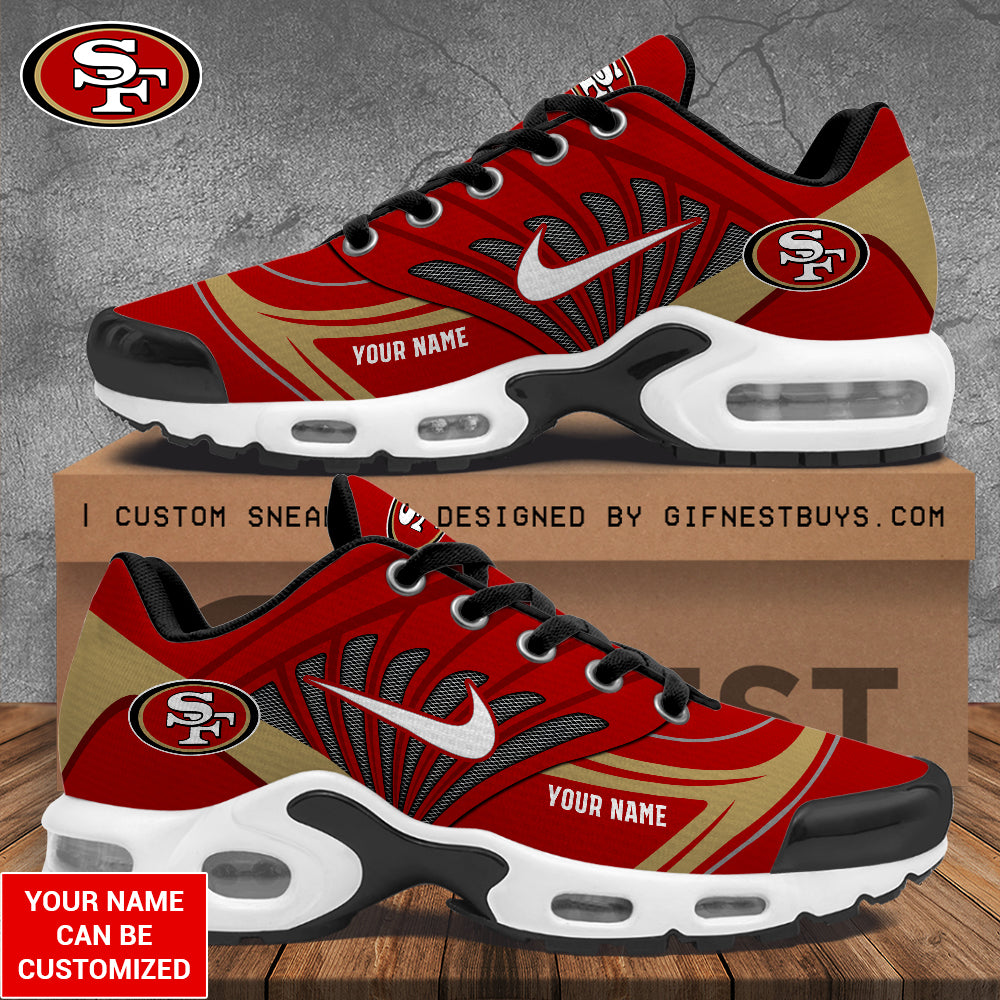Ideafootwear San Francisco 49ers TN Shoes Sneakers For Men And Women