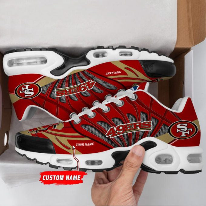 Ideafootwear San Francisco 49ers TN Shoes Sneakers For Men And Women