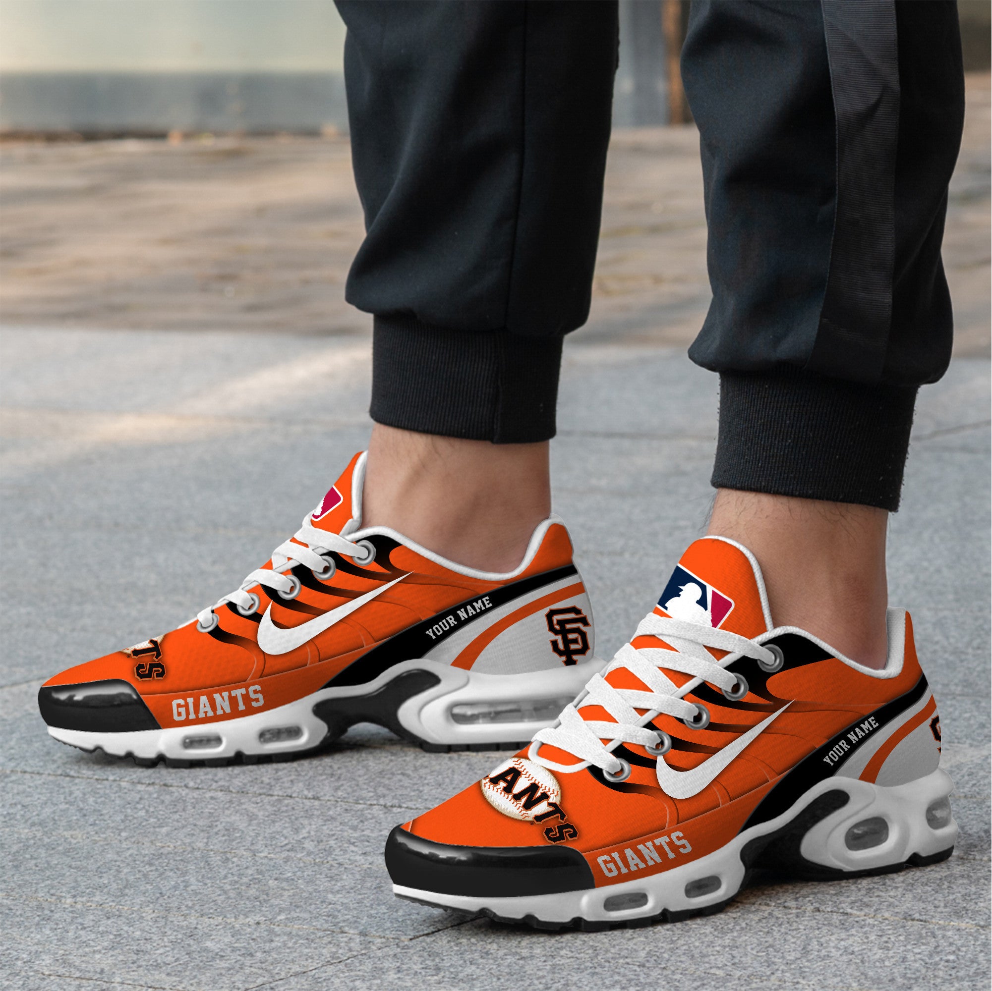 Ideafootwear San Francisco Giants TN Shoes Sneakers For Men And Women