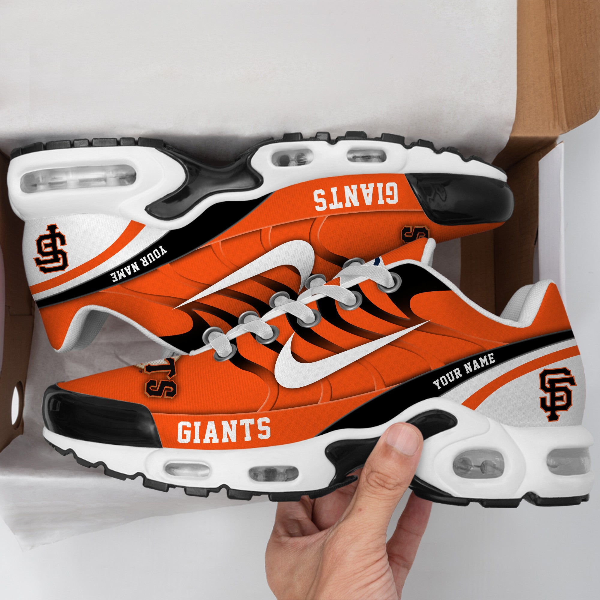 Ideafootwear San Francisco Giants TN Shoes Sneakers For Men And Women