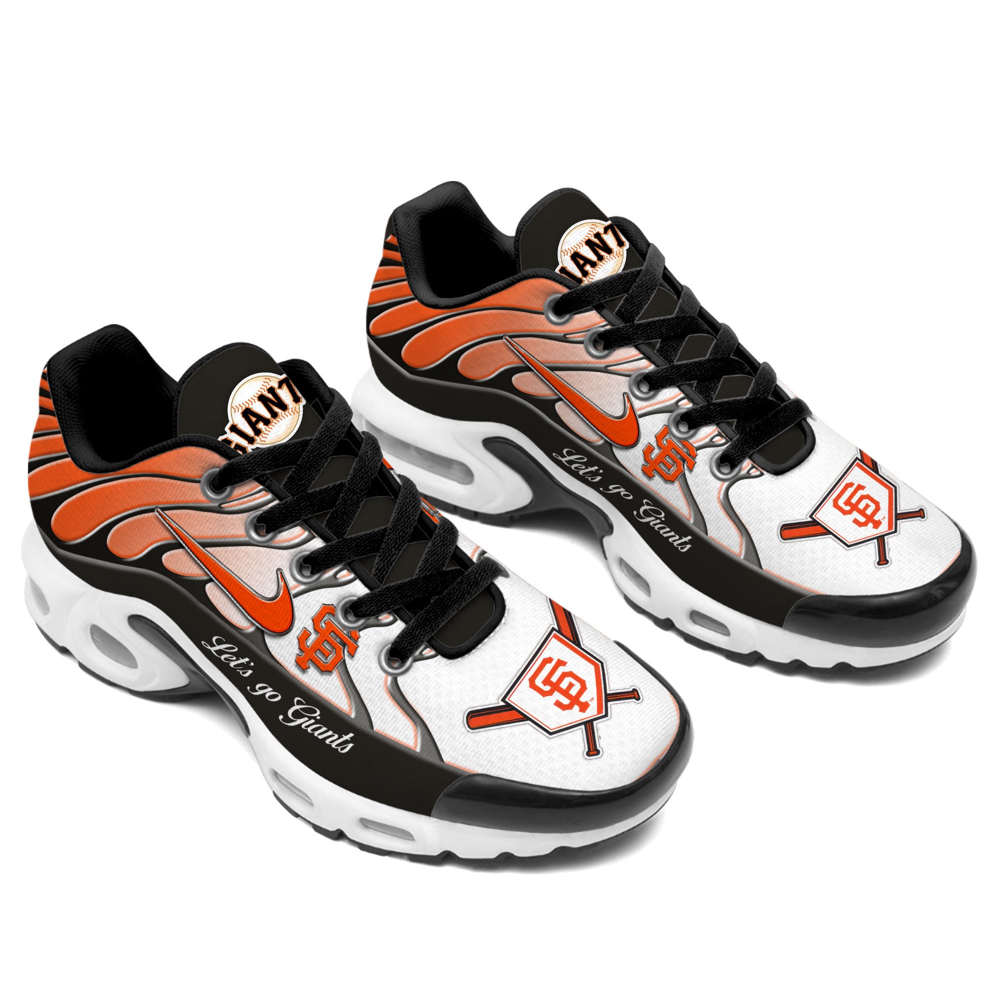 Ideafootwear San Francisco Giants TN Shoes Sneakers For Men And Women