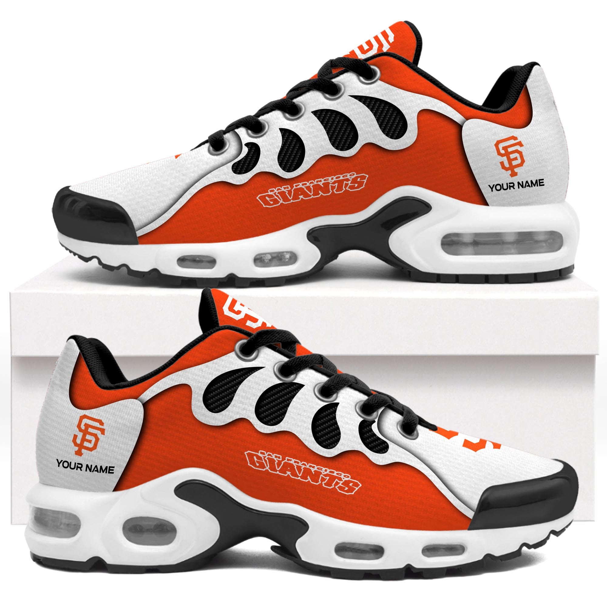 Ideafootwear San Francisco Giants TN Shoes Sneakers For Men And Women