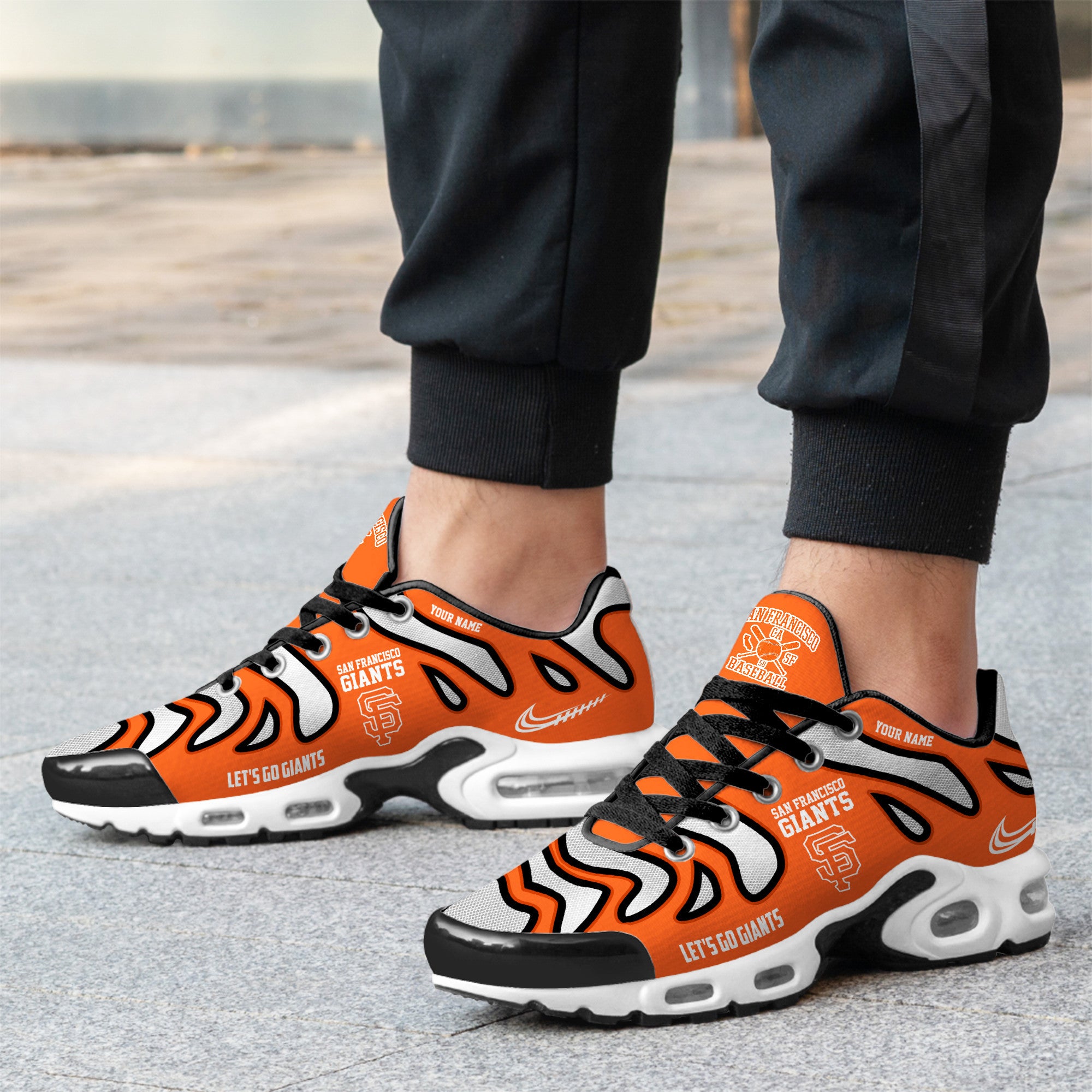 Ideafootwear San Francisco Giants TN Shoes Sneakers For Men And Women