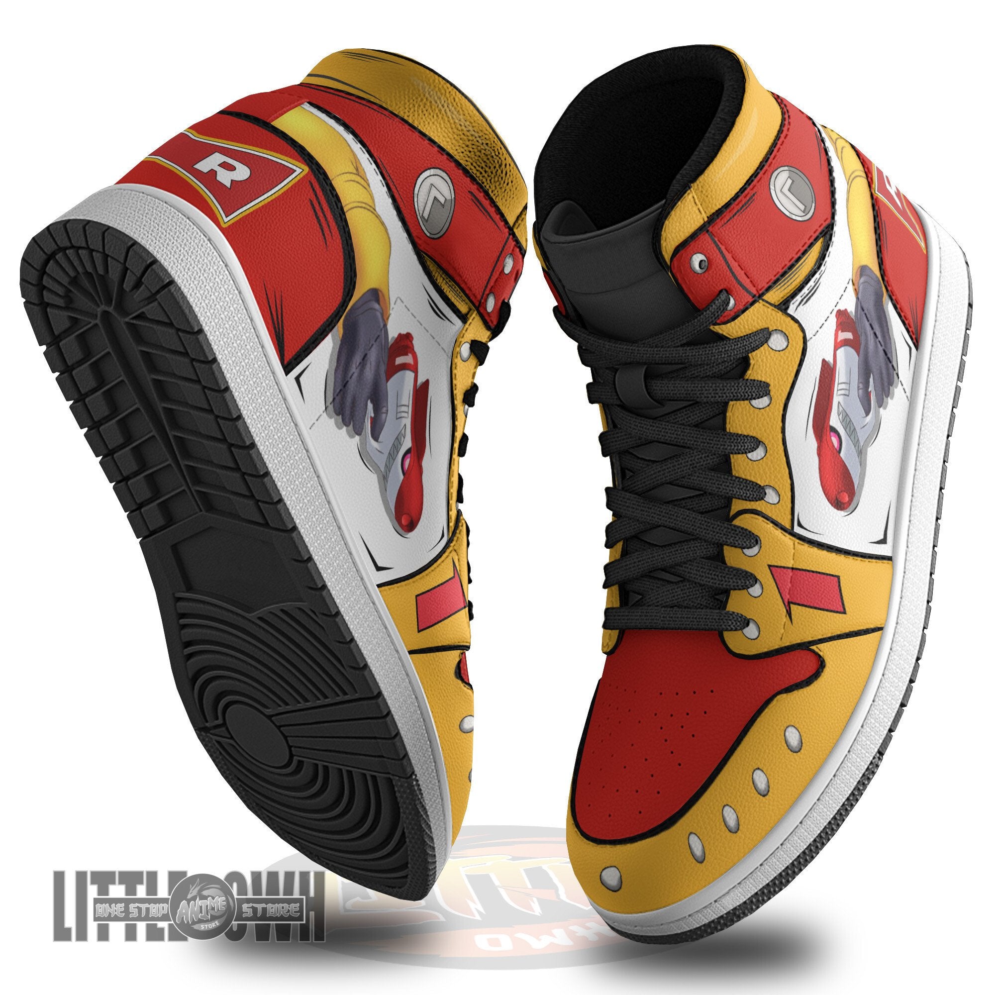 Ideafootwear Sanji AJ1 High Sneakers Shoes For Men And Women