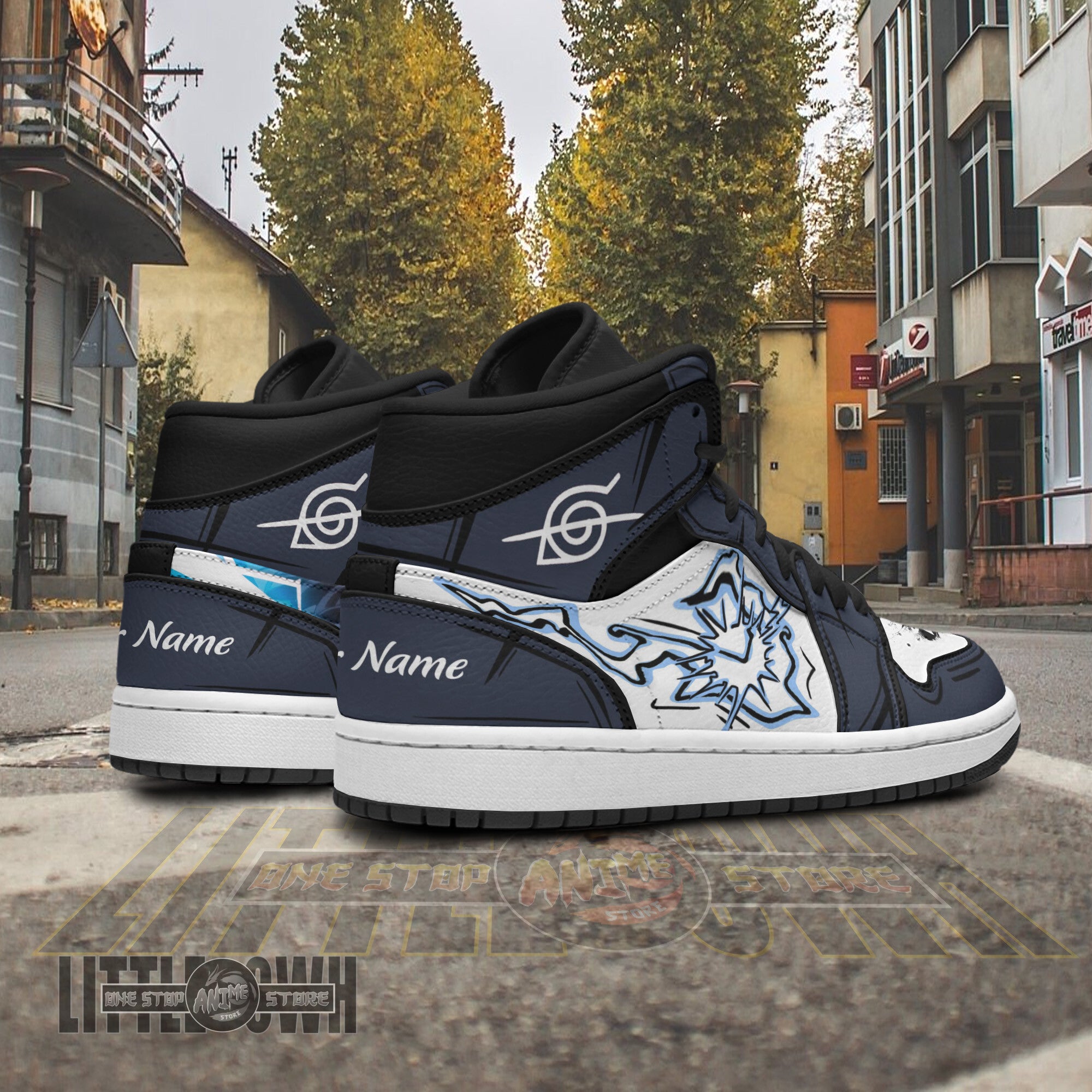 Ideafootwear Sasuke AJ1 High Sneakers Shoes For Men And Women