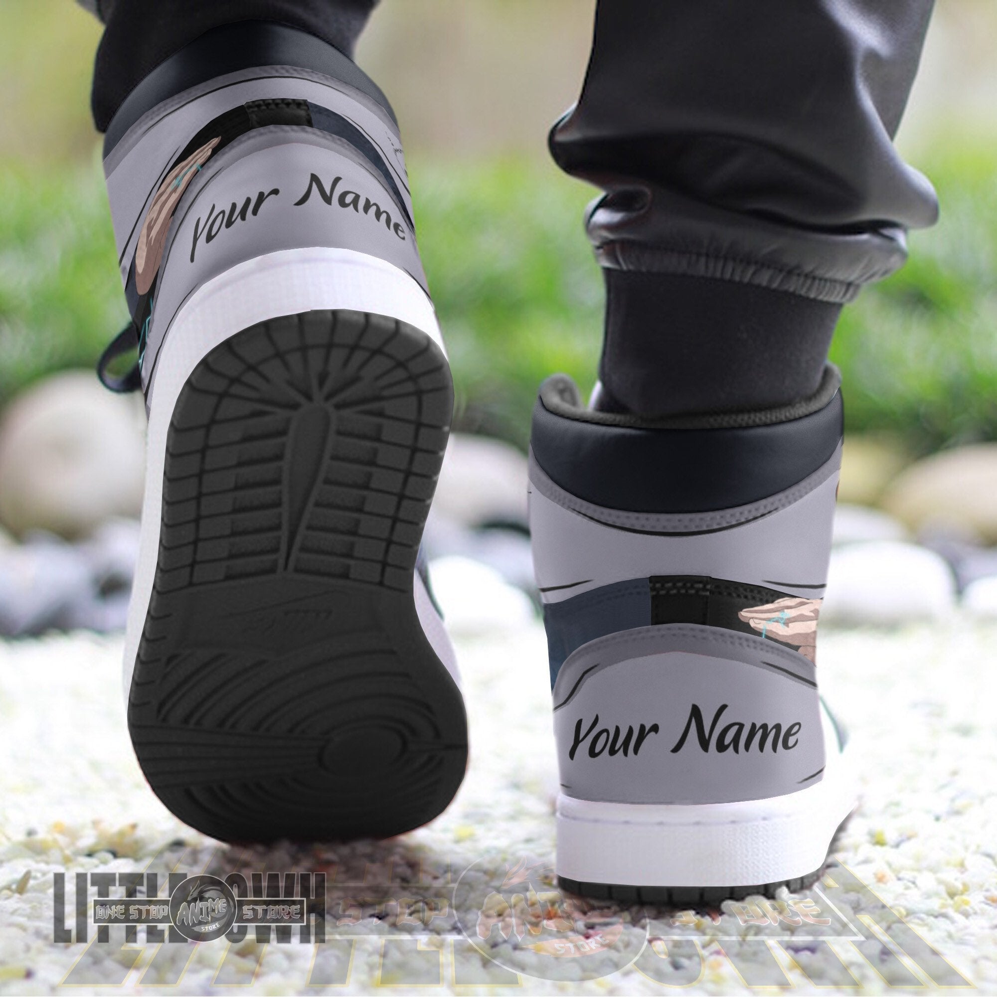 Ideafootwear Sasuke AJ1 High Sneakers Shoes For Men And Women