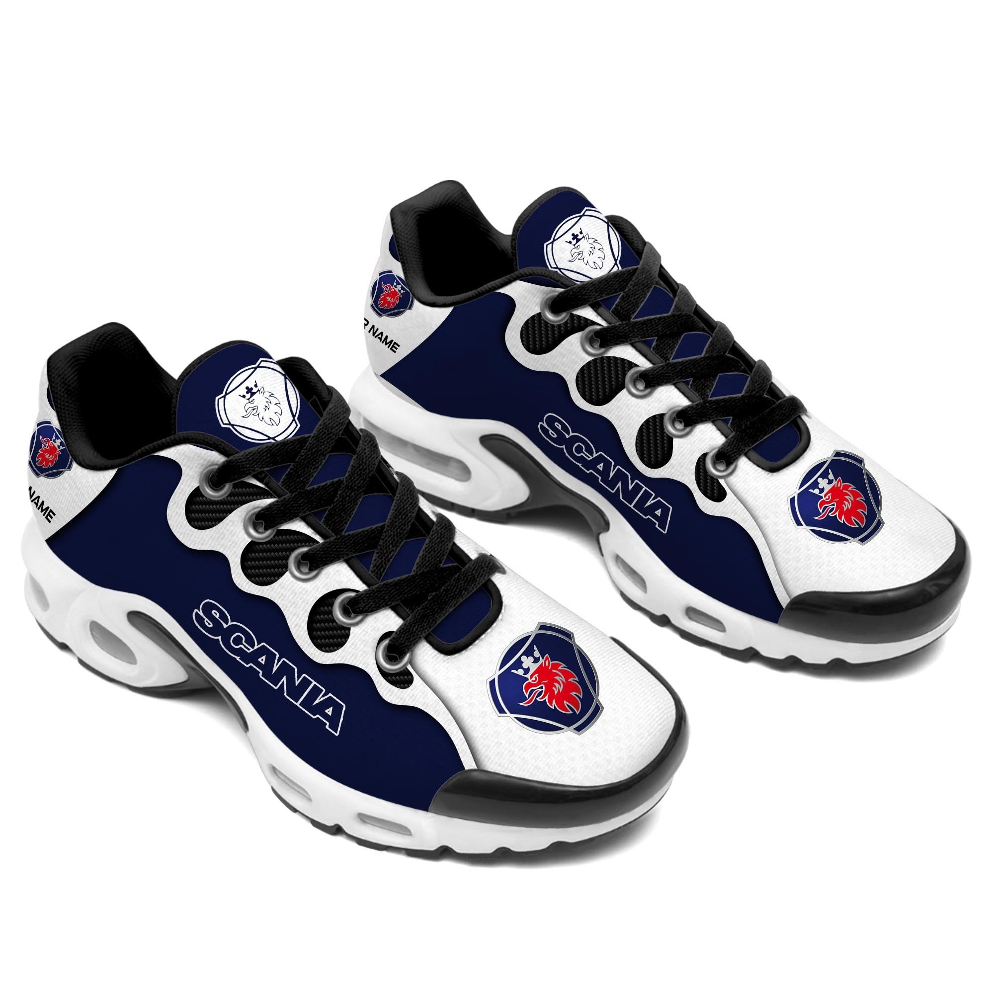 Ideafootwear Scania Trucks TN Shoes Sneakers For Men And Women