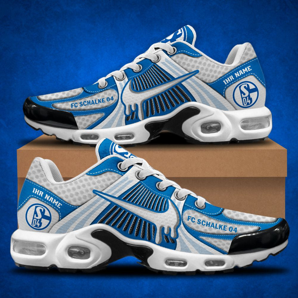Ideafootwear Schalke 04 TN Shoes Sneakers For Men And Women