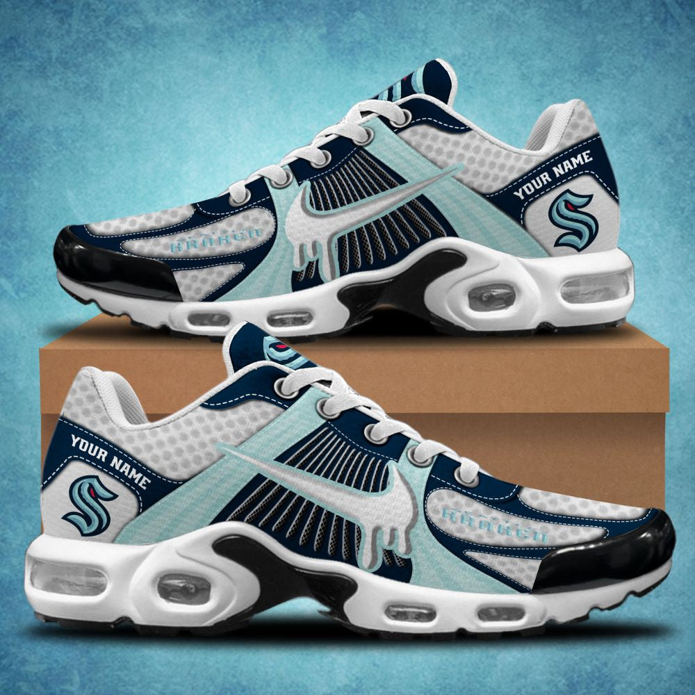 Ideafootwear Seattle Kraken TN Shoes Sneakers For Men And Women