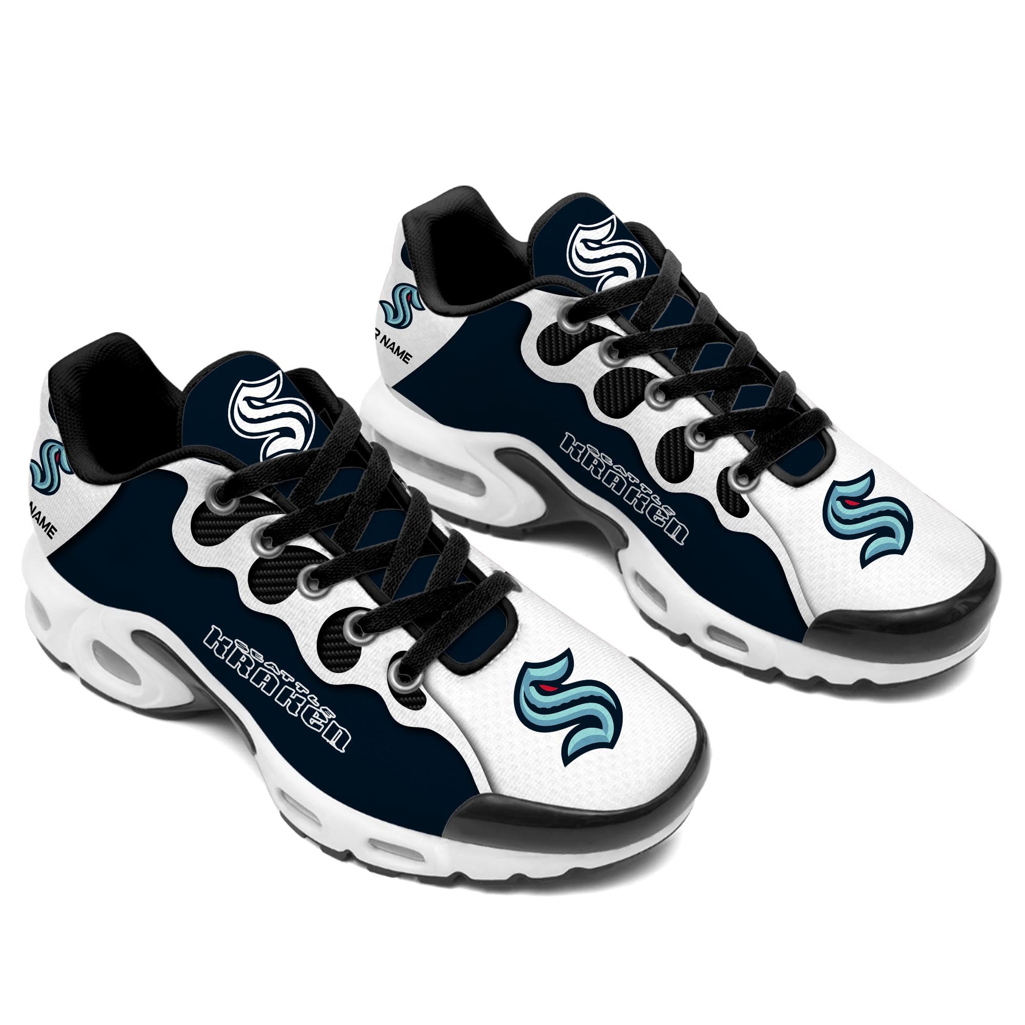 Ideafootwear Seattle Kraken TN Shoes Sneakers For Men And Women