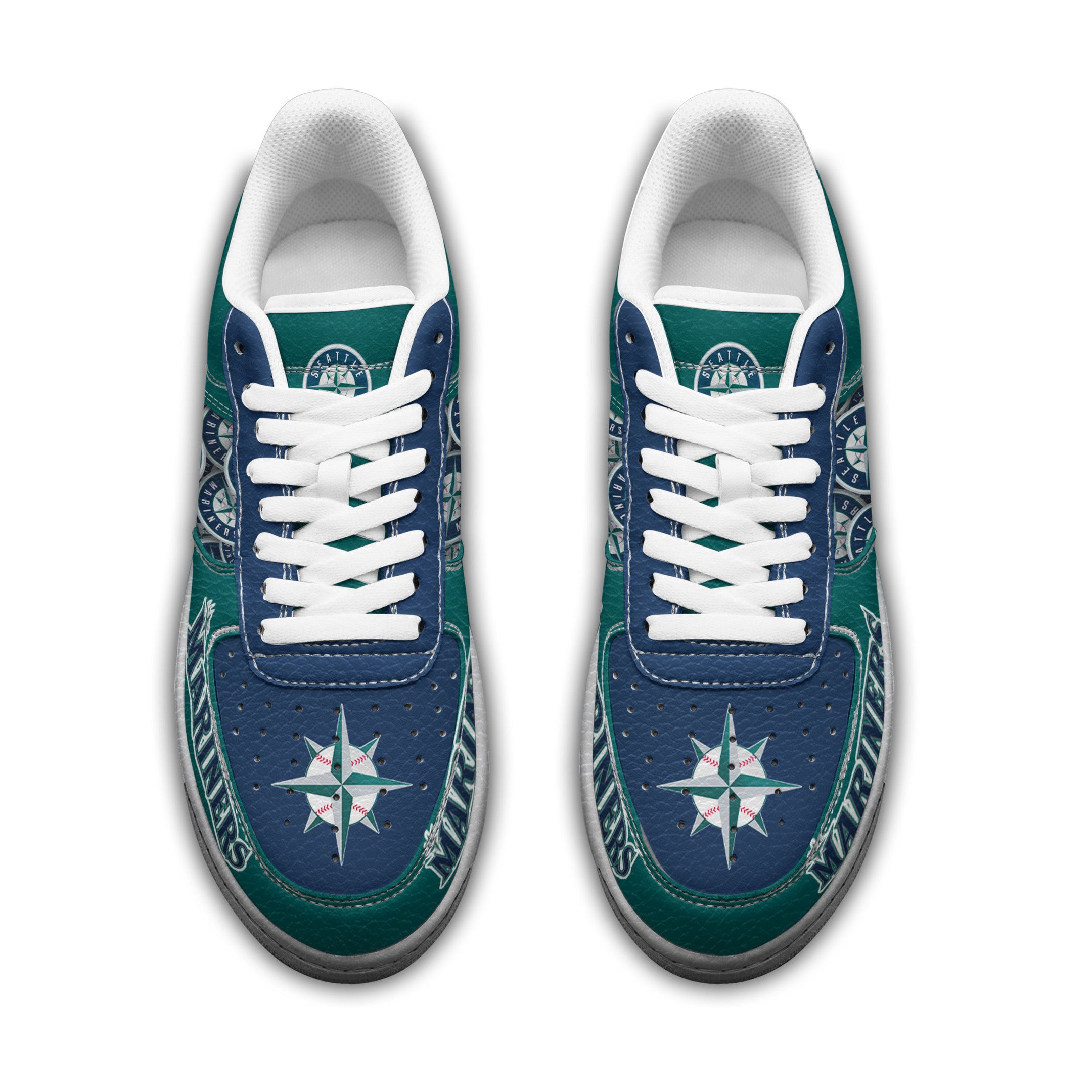 Ideafootwear Seattle Mariners Air Low-Top Sneakers Shoes For Men And Women 3