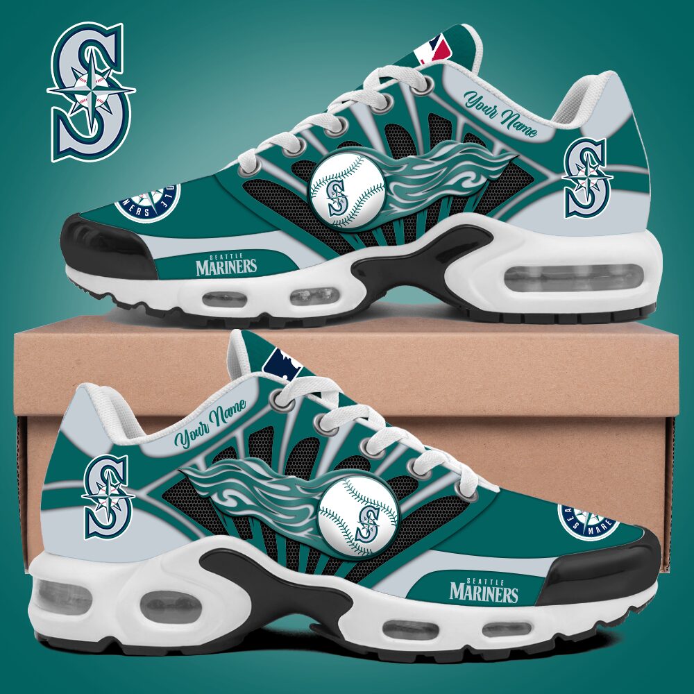 Ideafootwear Seattle Mariners TN Shoes Sneakers For Men And Women