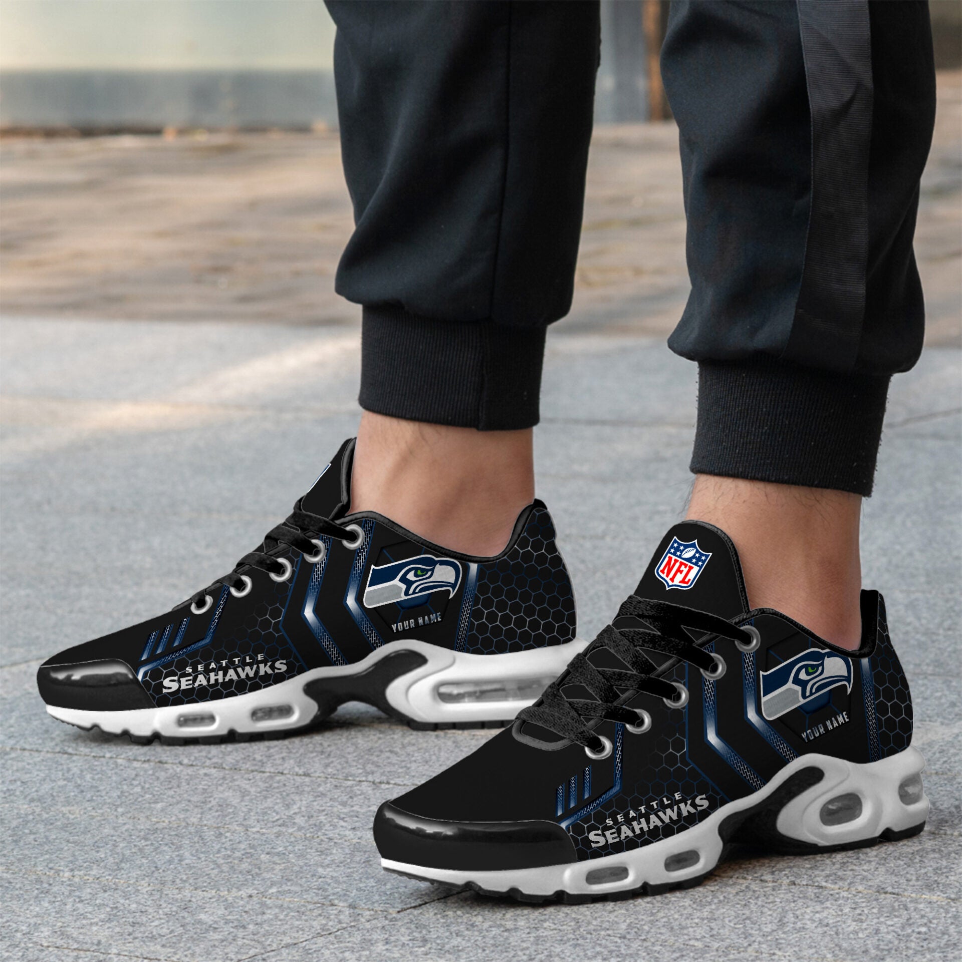 Ideafootwear Seattle Seahawks TN Shoes Sneakers For Men And Women