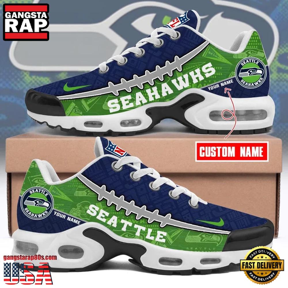 Ideafootwear Seattle Seahawks TN Shoes Sneakers For Men And Women