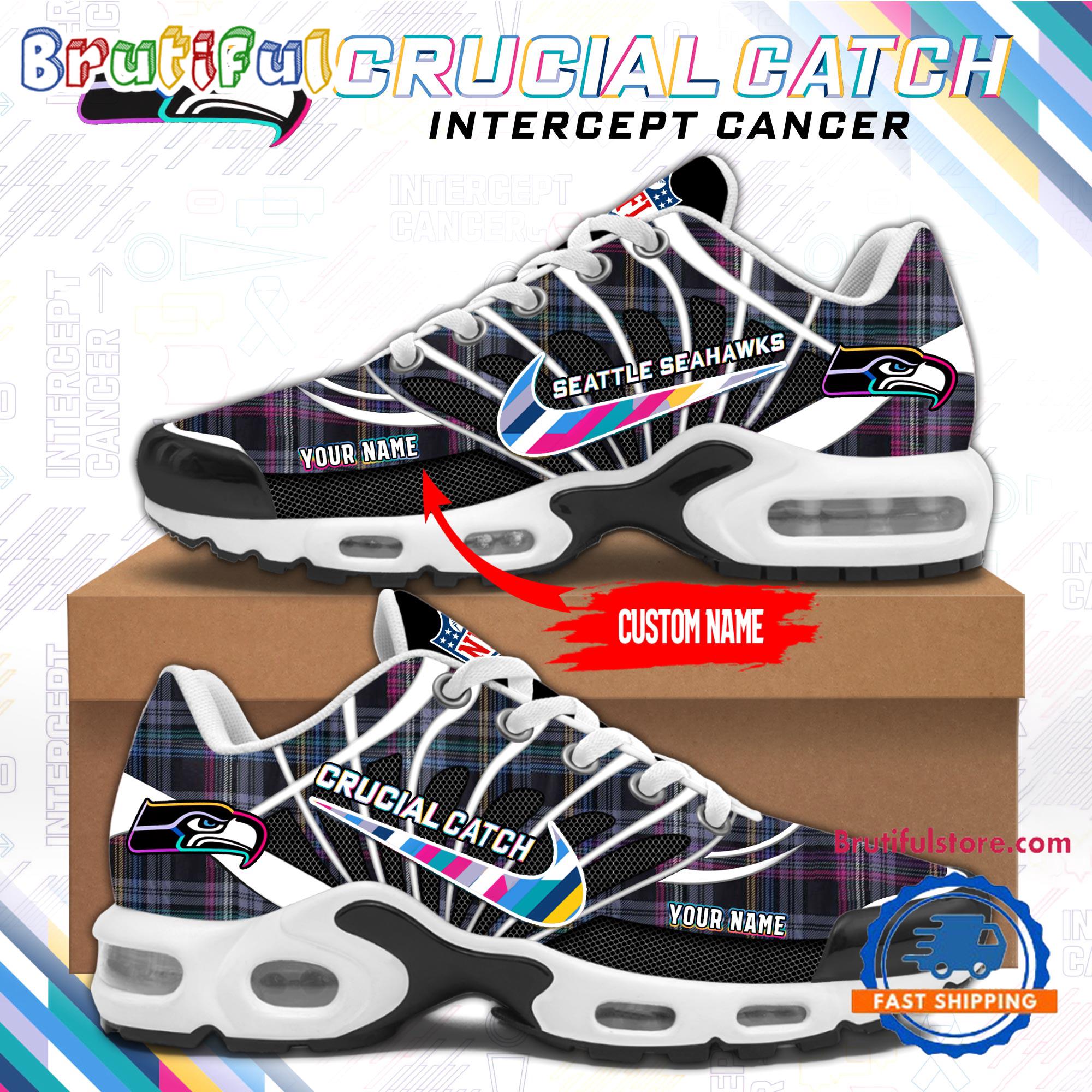 Ideafootwear Seattle Seahawks TN Shoes Sneakers For Men And Women