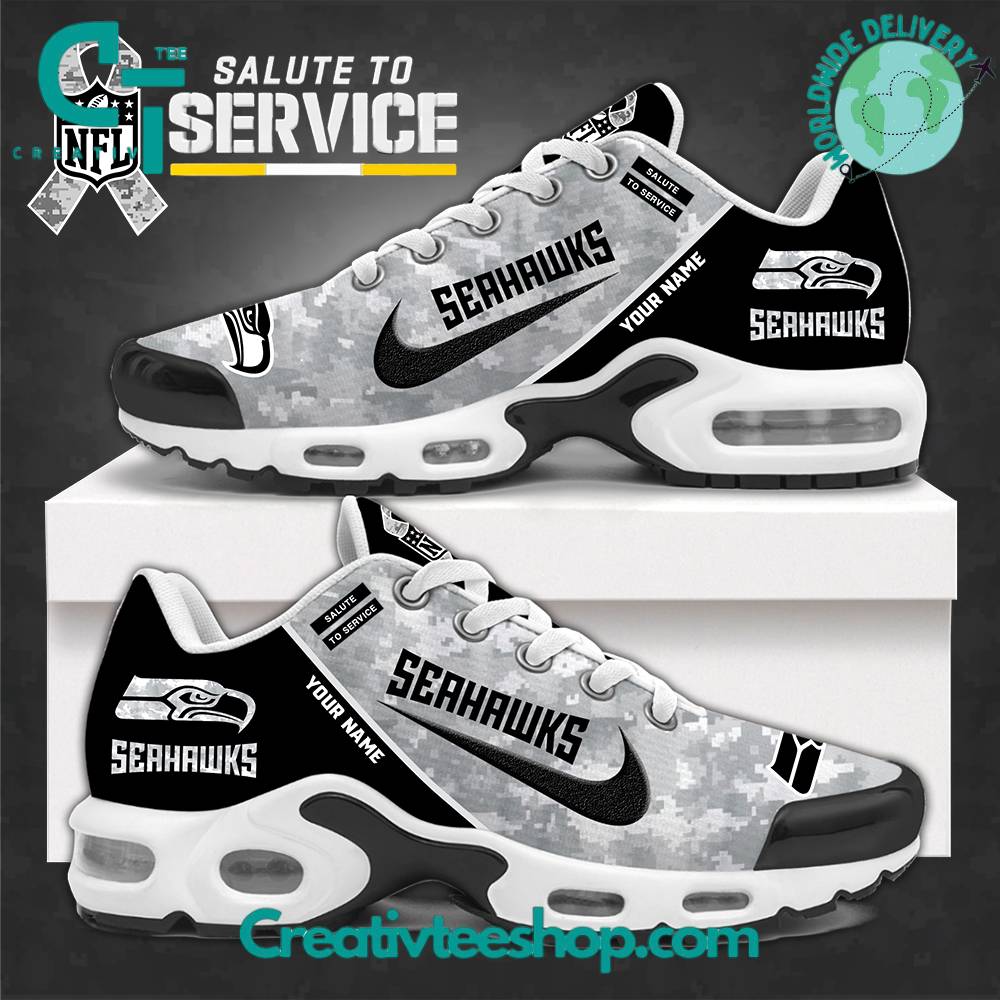 Ideafootwear Seattle Seahawks TN Shoes Sneakers For Men And Women